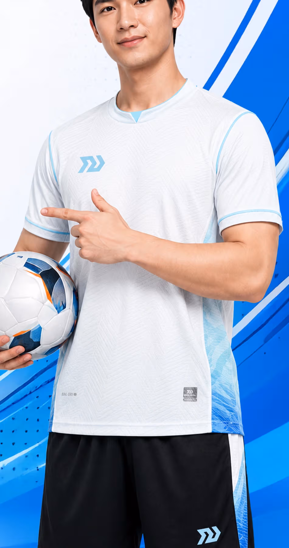 Bulbal model with football