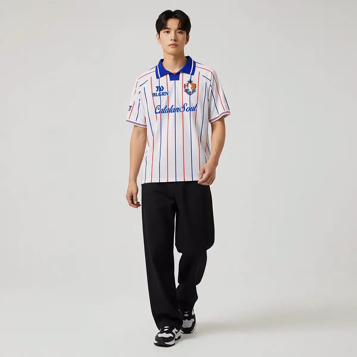 Áo Bulbal Polo Jersey Catalan Trắng