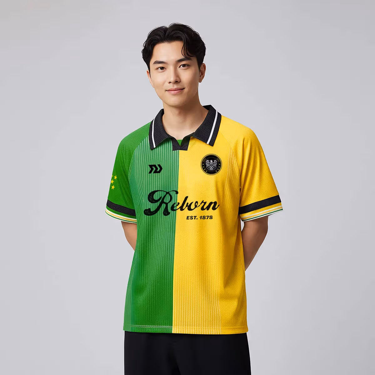 Áo Bulbal Polo Jersey Reborn Vàng