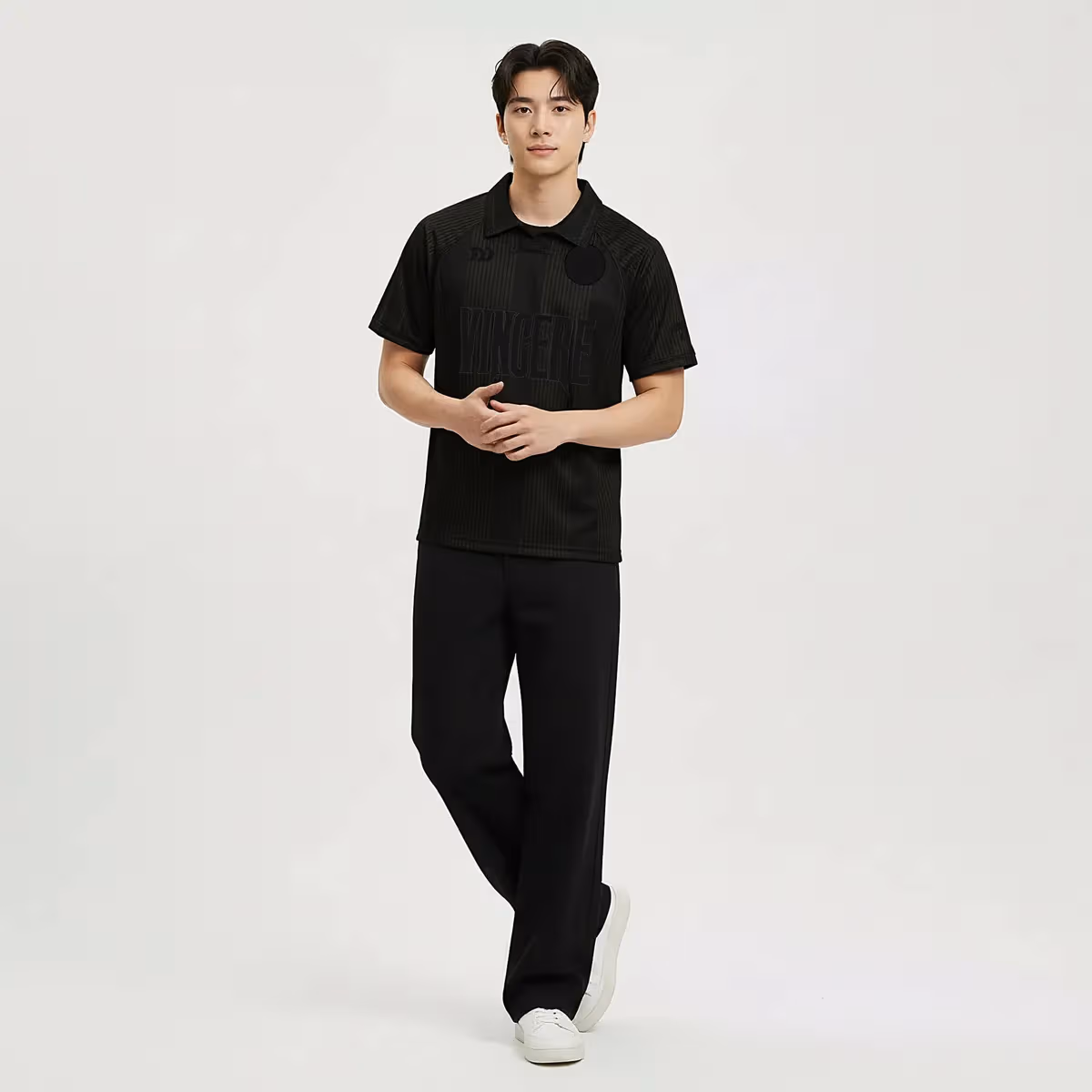 Áo Bulbal Polo Jersey Vingere Đen