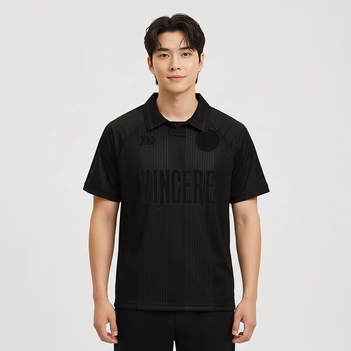 Áo Bulbal Polo Jersey Vingere Đen