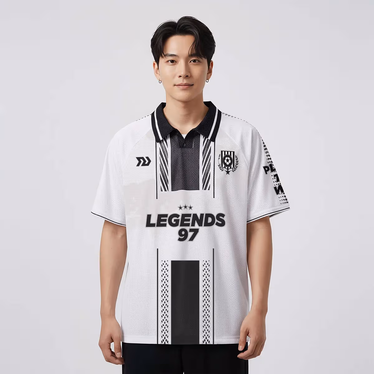 Áo Bulbal Polo Jersey Legends 97 Trắng