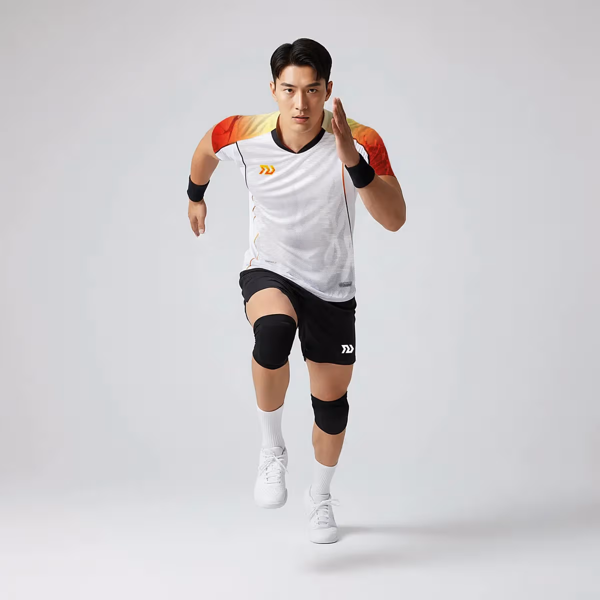 Bộ Quần Áo Bóng Chuyền Nam Bulbal Burnito BC11 Trắng