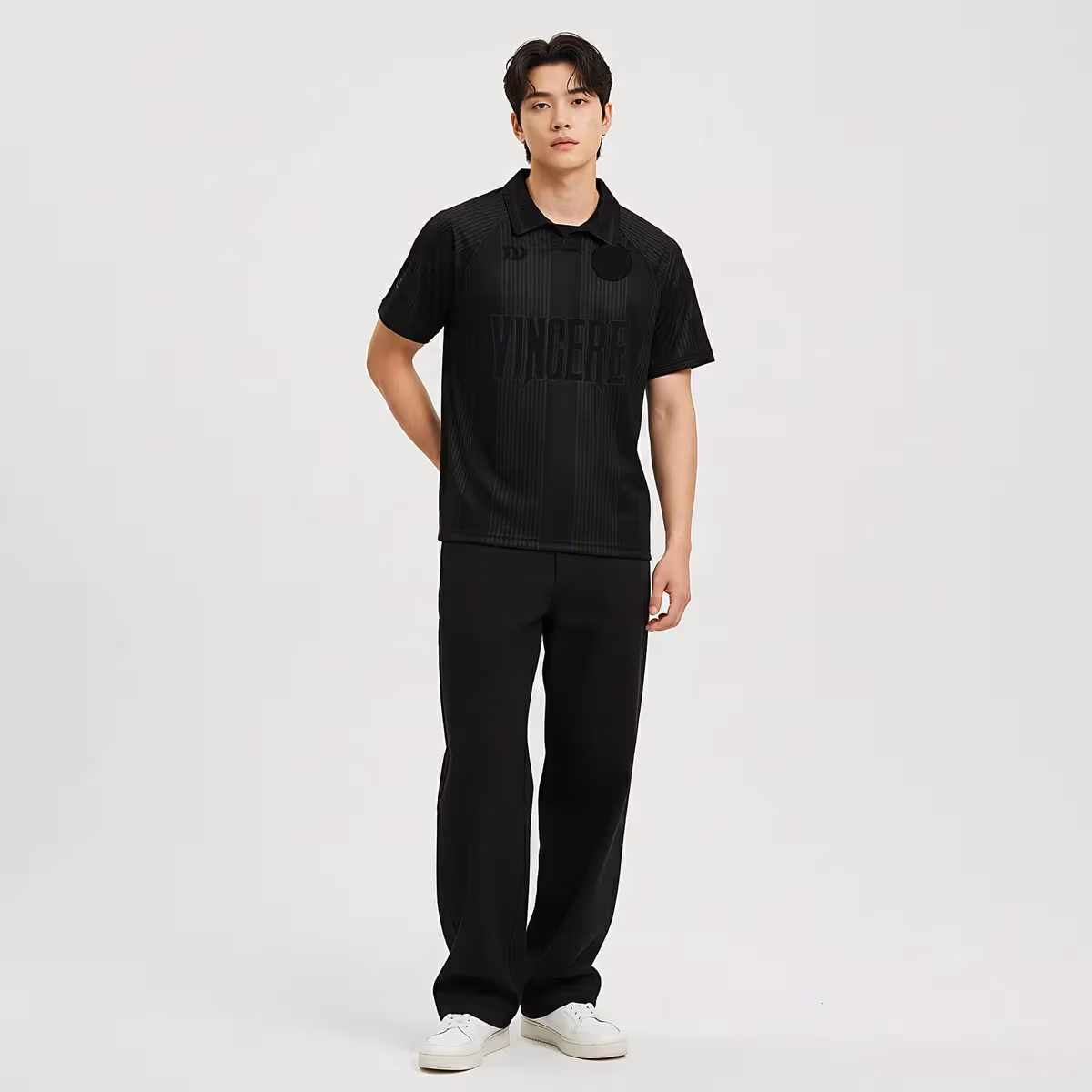 Áo Bulbal Polo Jersey Vingere Đen