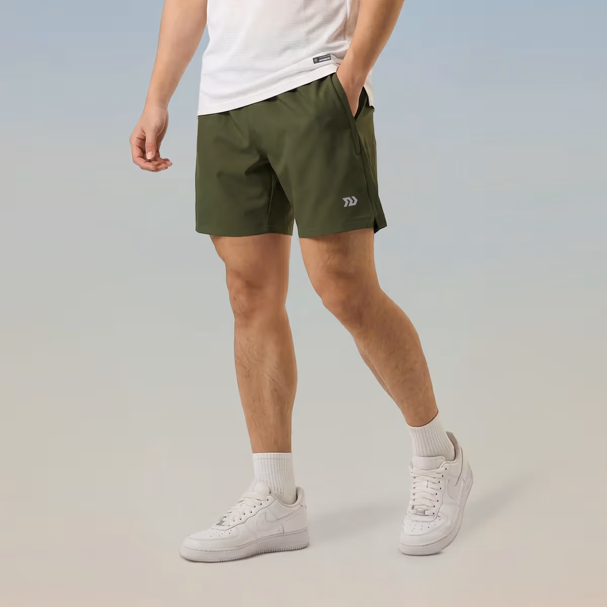 Quần Short Thể Thao Bulbal Waso 17 Rêu