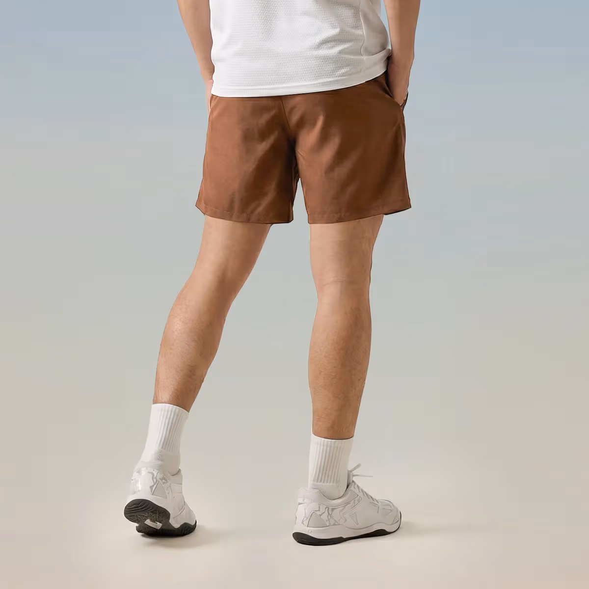 Quần Short Thể Thao Bulbal Waso 17 Nâu Sáng
