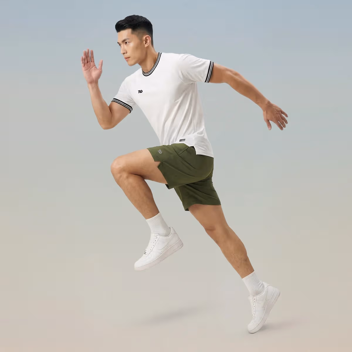 Quần Short Thể Thao Bulbal Waso 17 Rêu