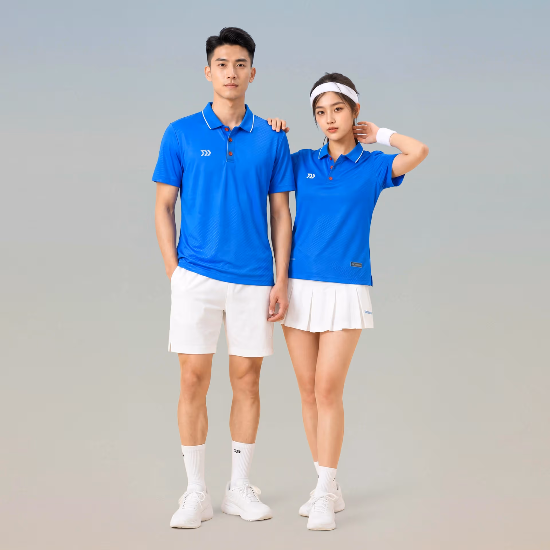 Áo thể thao cổ trụ Nữ Bulbal Draco Xanh Ya 8