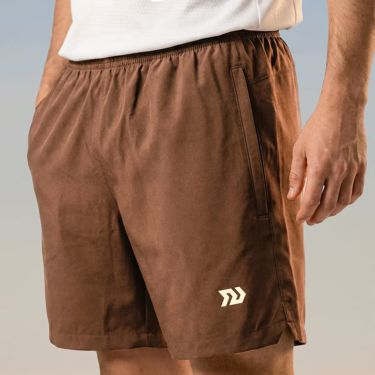 Quần Short Thể Thao Bulbal Waso 17 Nâu Sáng