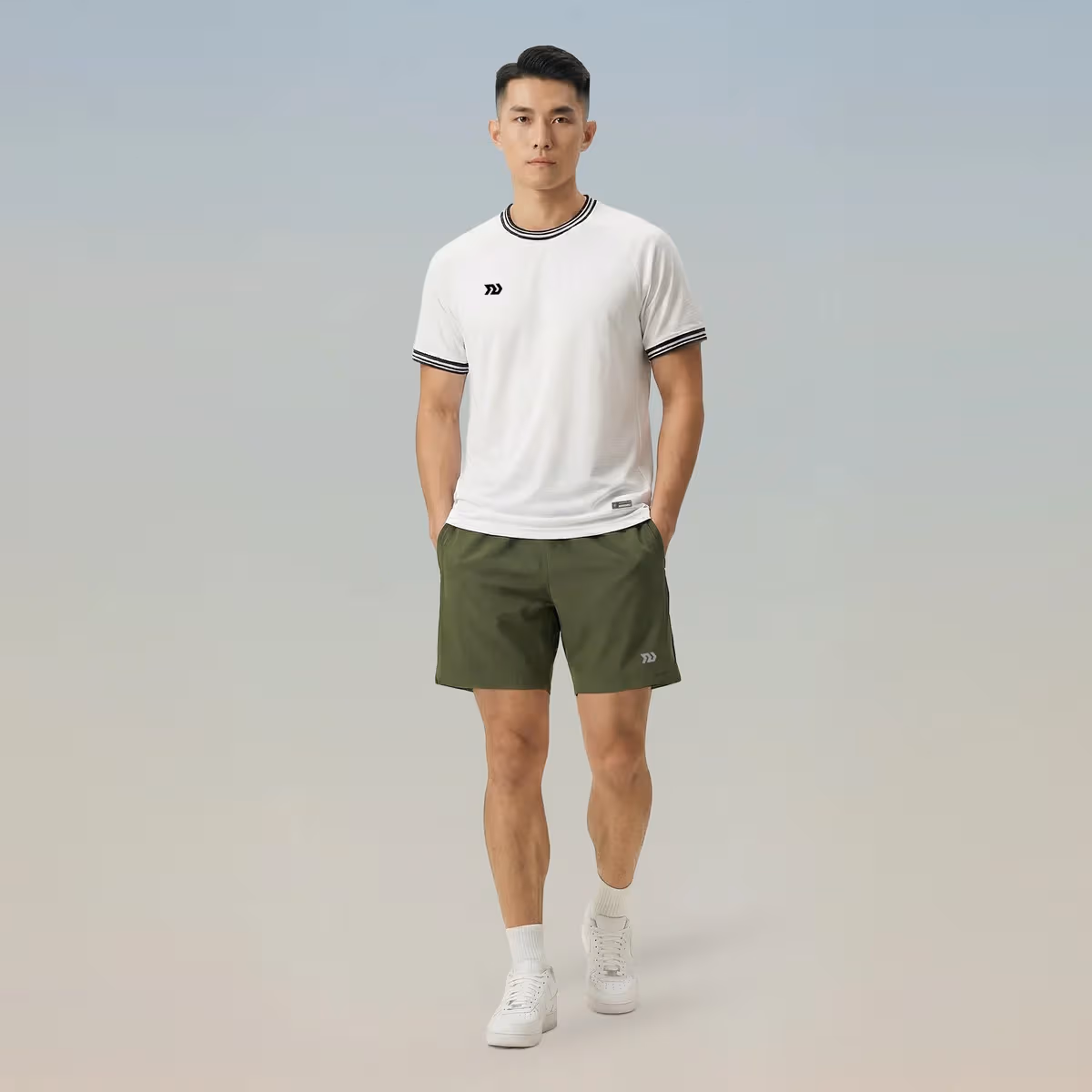 Quần Short Thể Thao Bulbal Waso 17 Rêu
