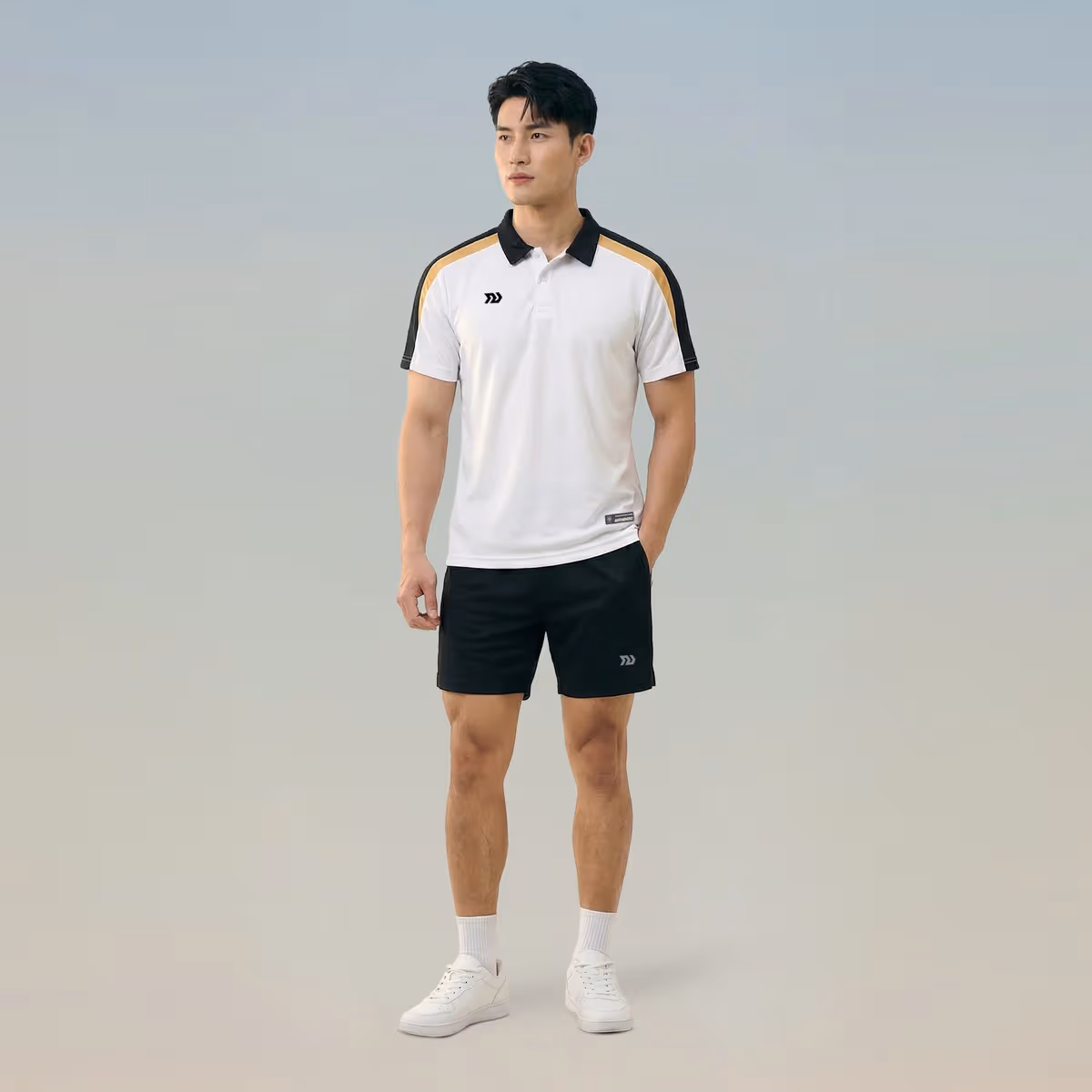 Quần Short Thể Thao Bulbal Waso 17 Đen