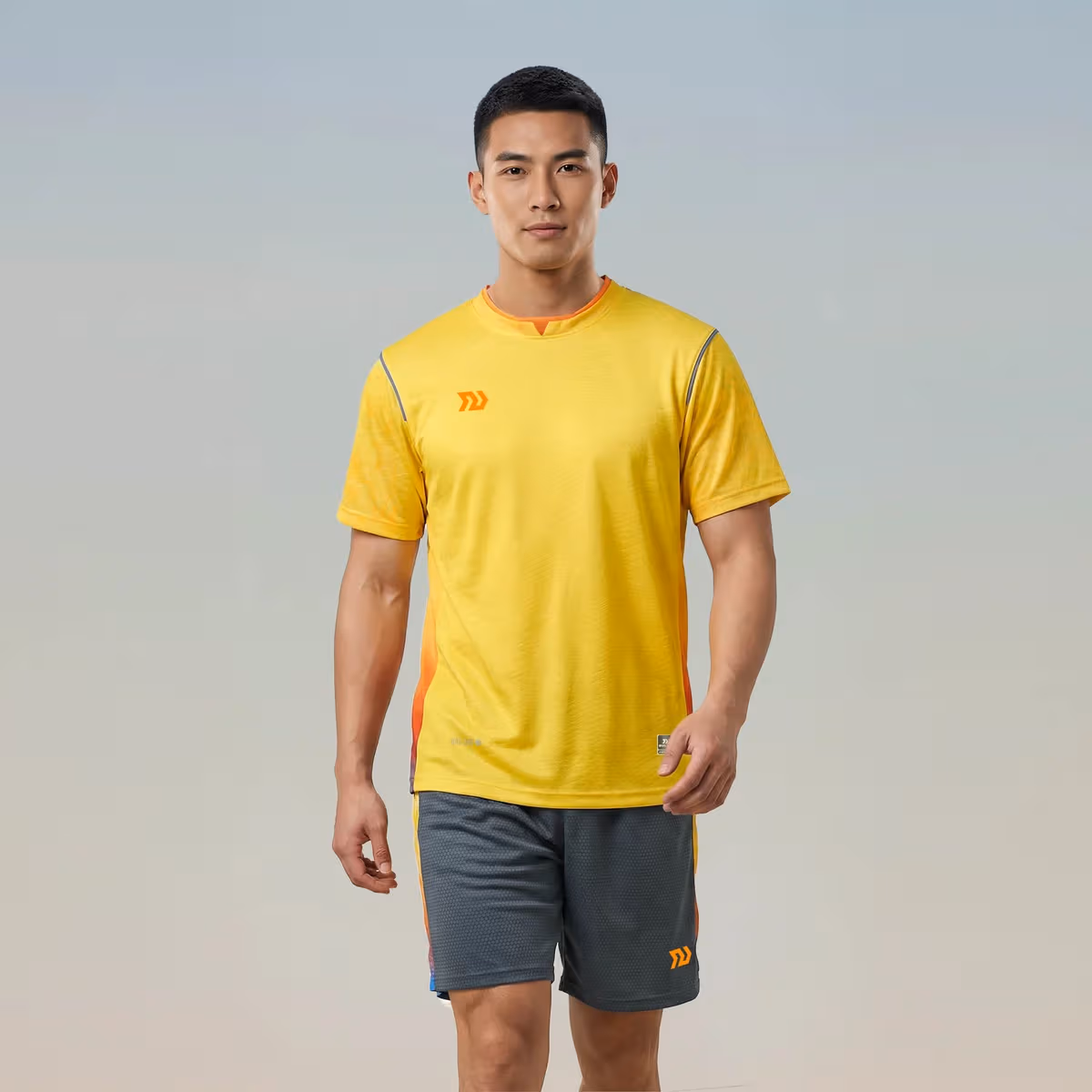 Bộ Quần Áo Bóng Đá Bulbal Sonic 3 Vàng Xám