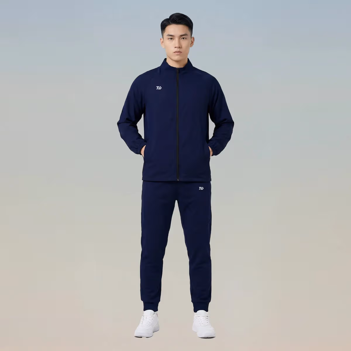 Áo Khoác Gió Thể Thao Bulbal Windy Xanh Đen