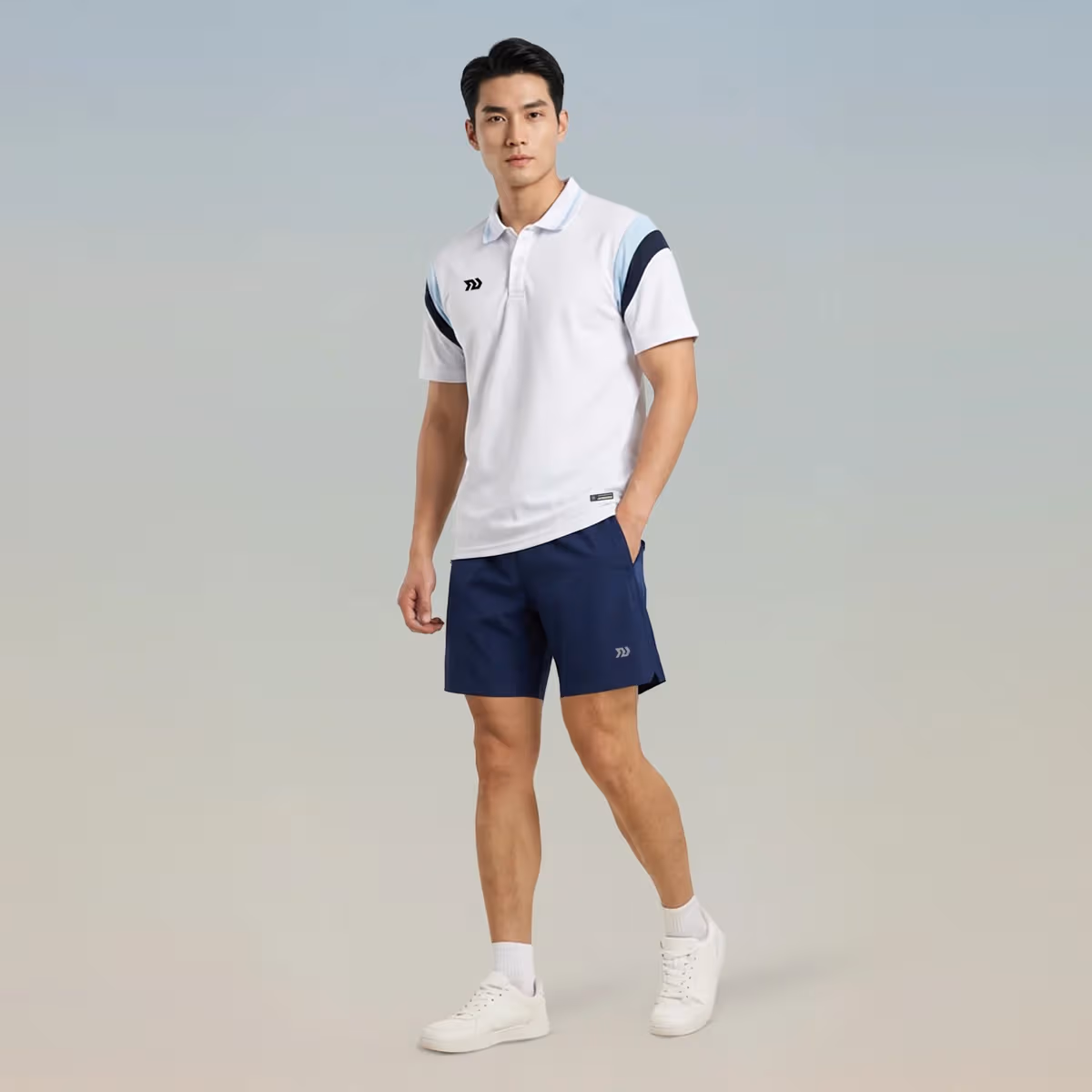 Quần Short Thể Thao Bulbal Waso 17 Xanh Đen