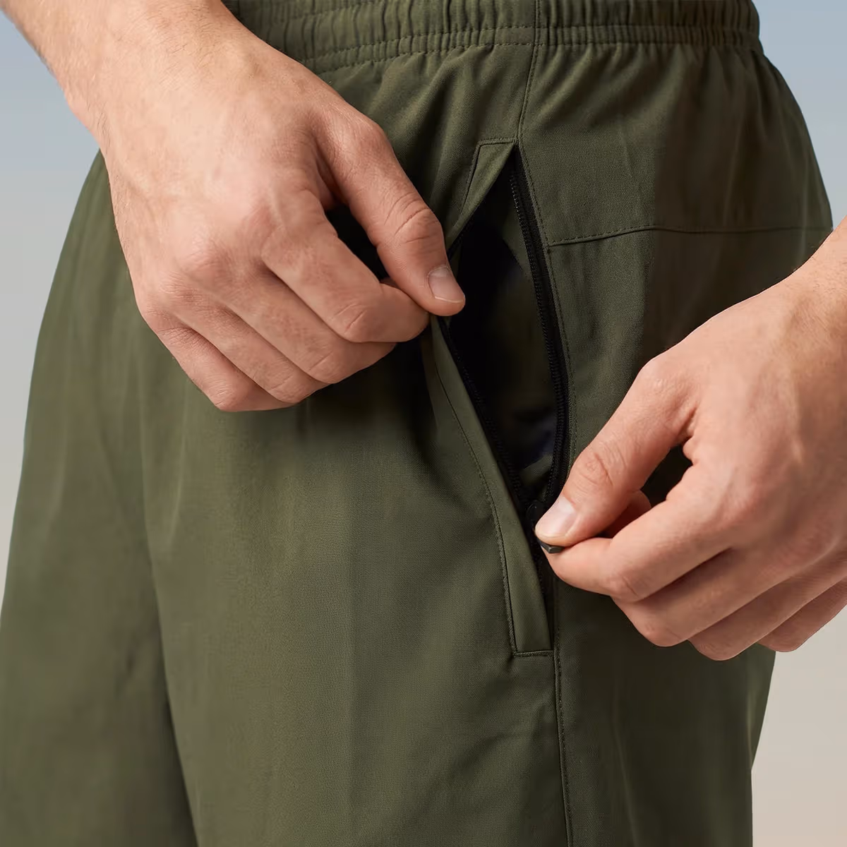 Quần Short Thể Thao Bulbal Waso 17 Rêu