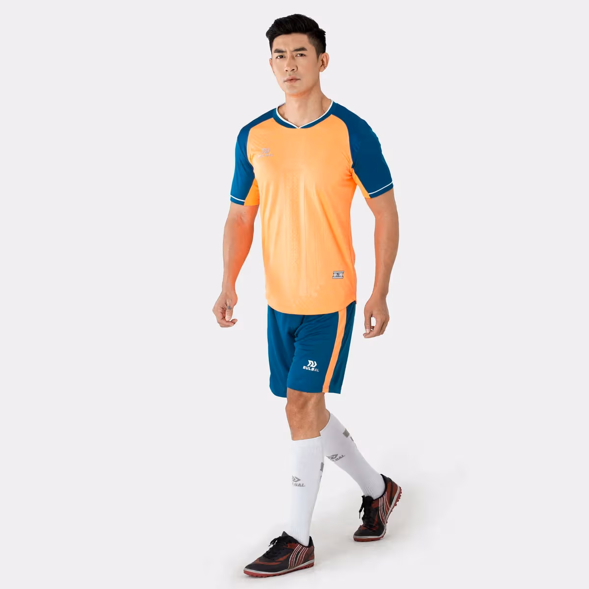 Bộ Quần Áo Bóng Đá Bulbal Belona 2 Cam Đào