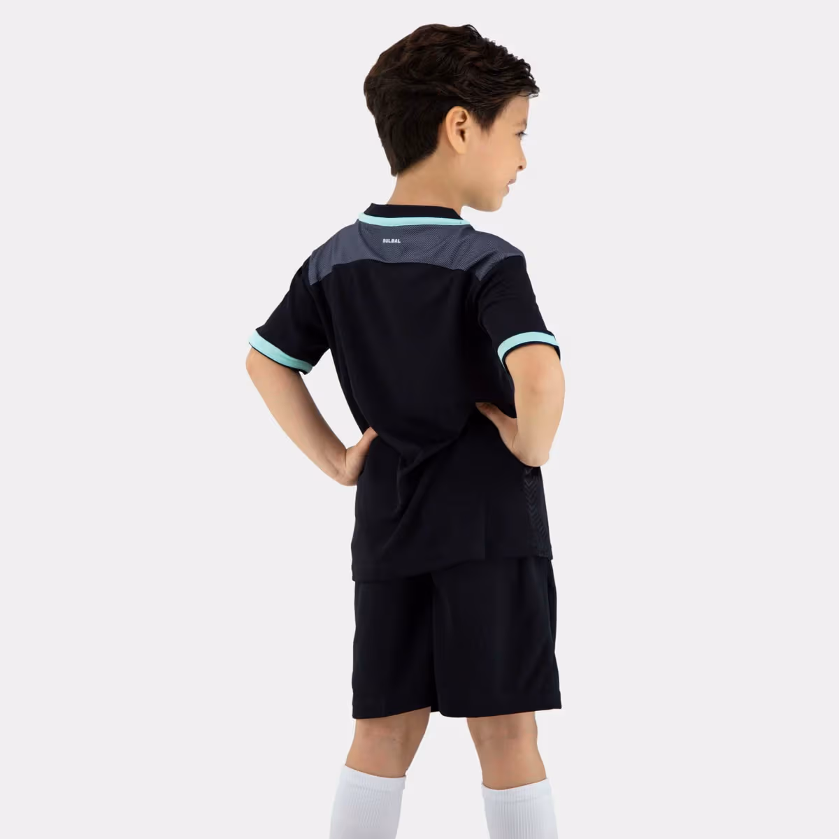 Bộ Quần Áo Bóng Đá Bulbal Olas Kid Đen