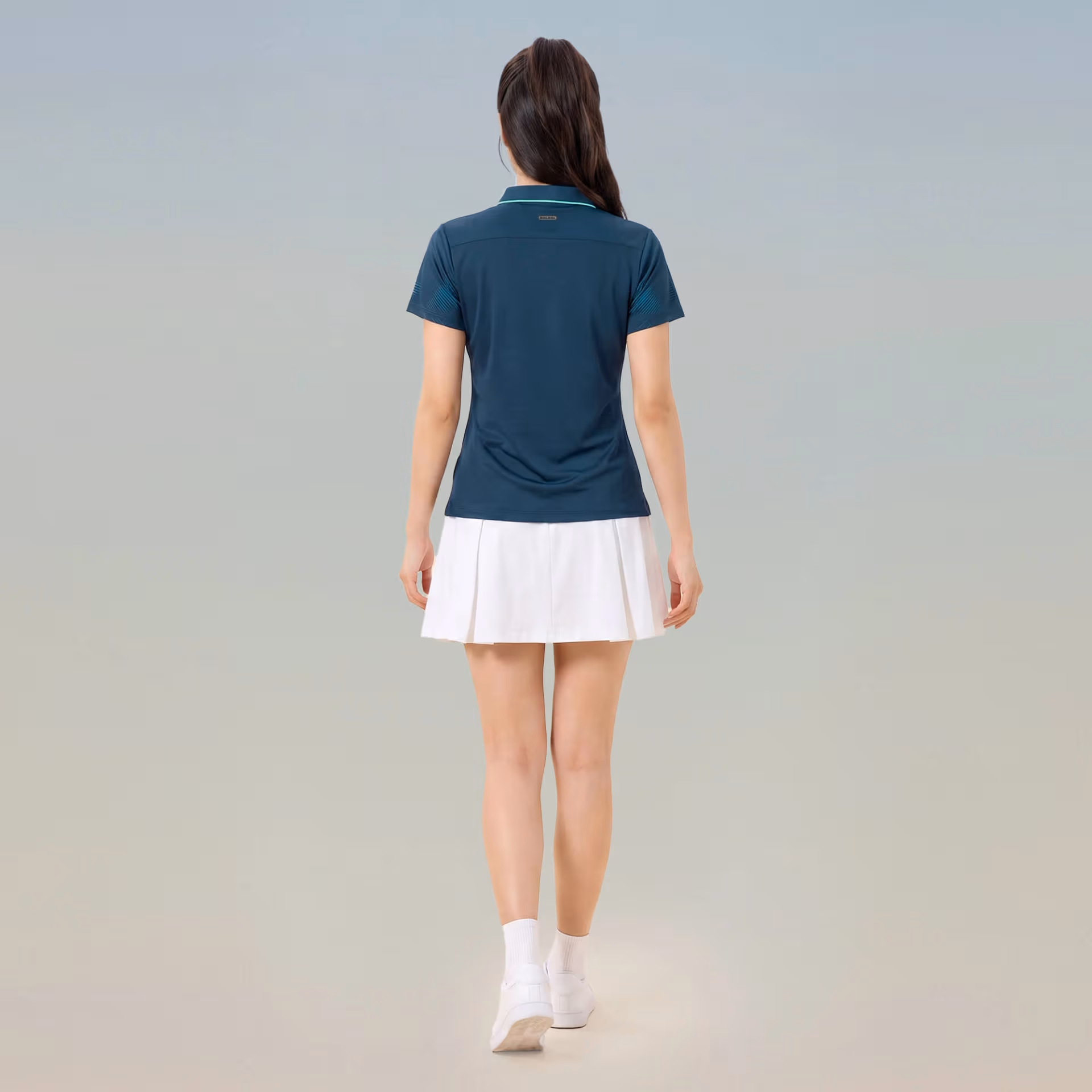 Áo thể thao cổ trụ Nữ Bulbal Draco Lông Công 5