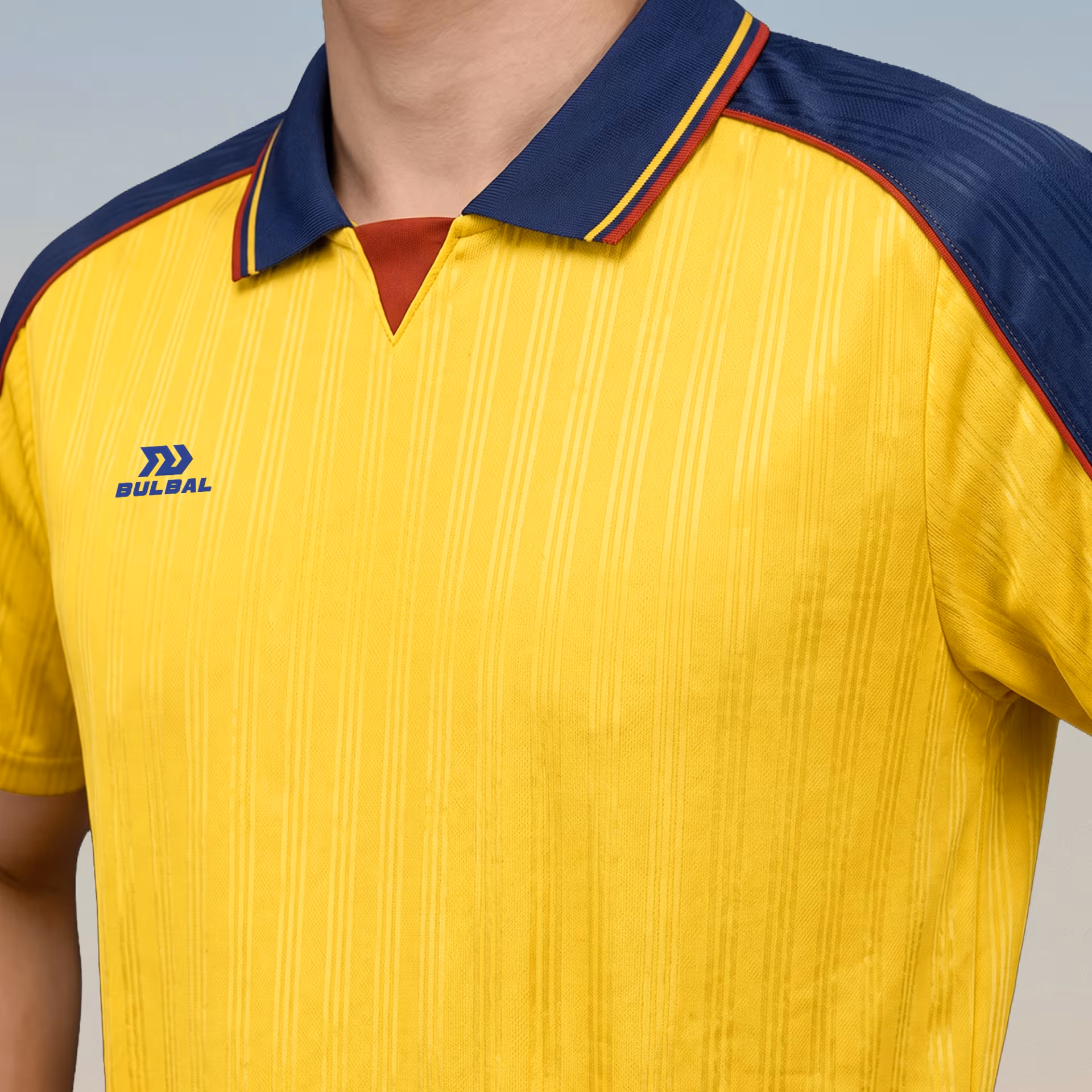Áo Bóng Đá Retro Bulbal Legacy A807 Vàng