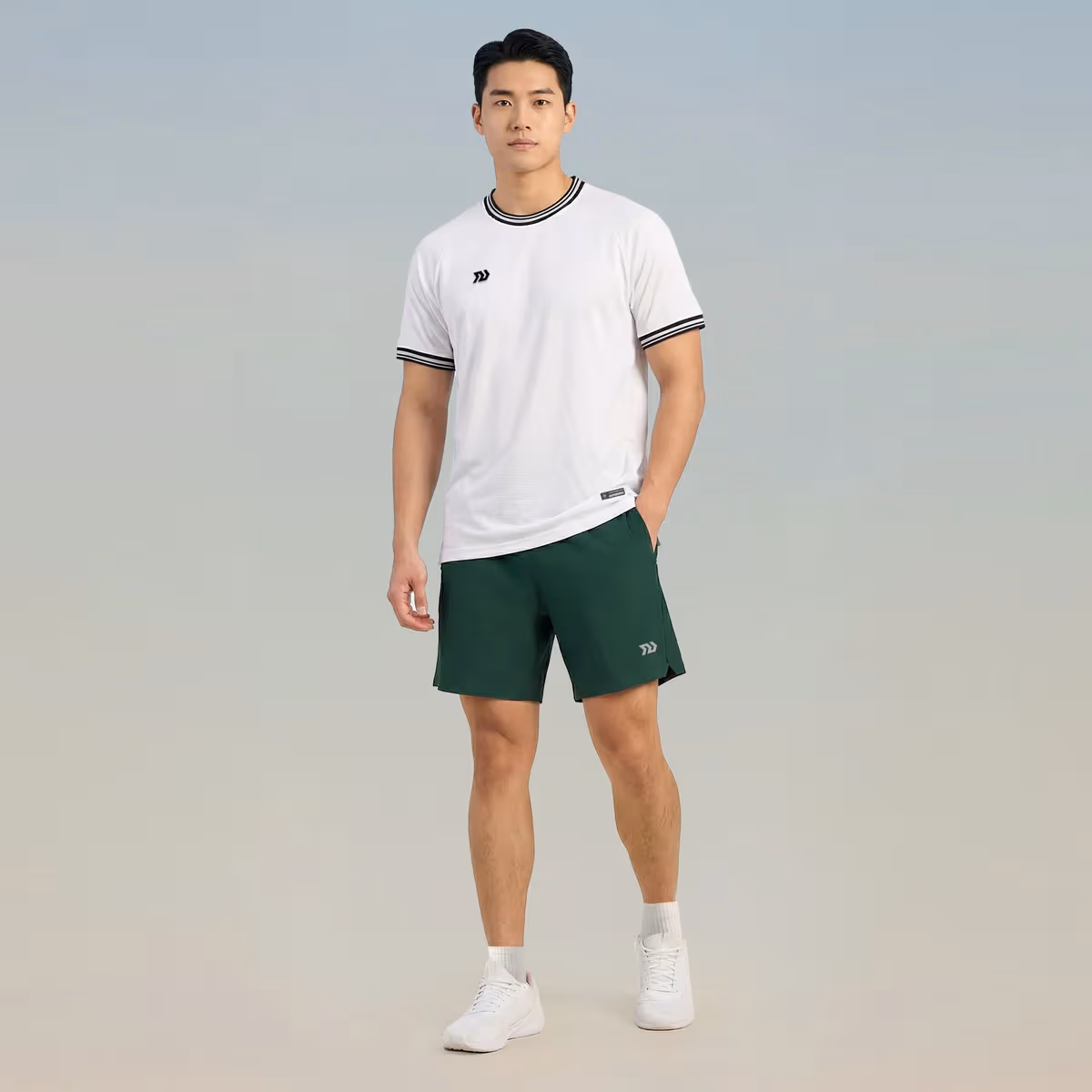 Quần Short Thể Thao Bulbal Waso 18 Xanh Ve Chai