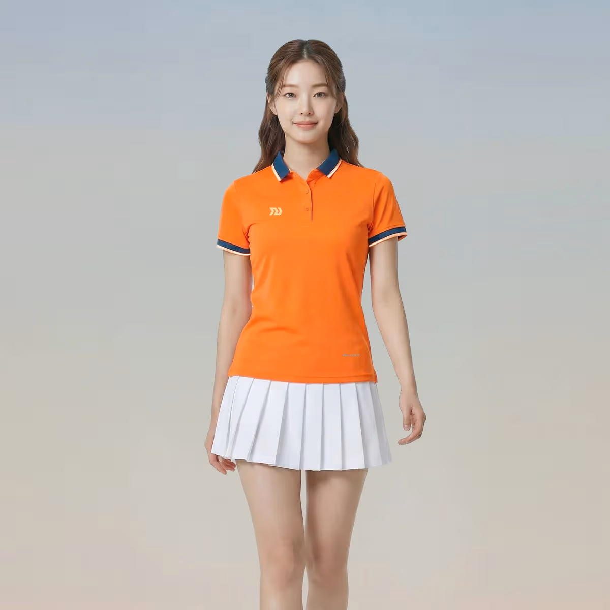 Áo Polo Bulbal Altron 2 Nữ Cam