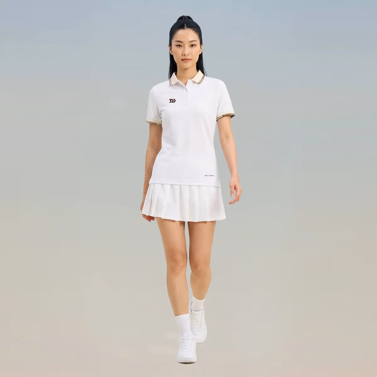 Áo Polo Bulbal Altron 2 Nữ Trắng