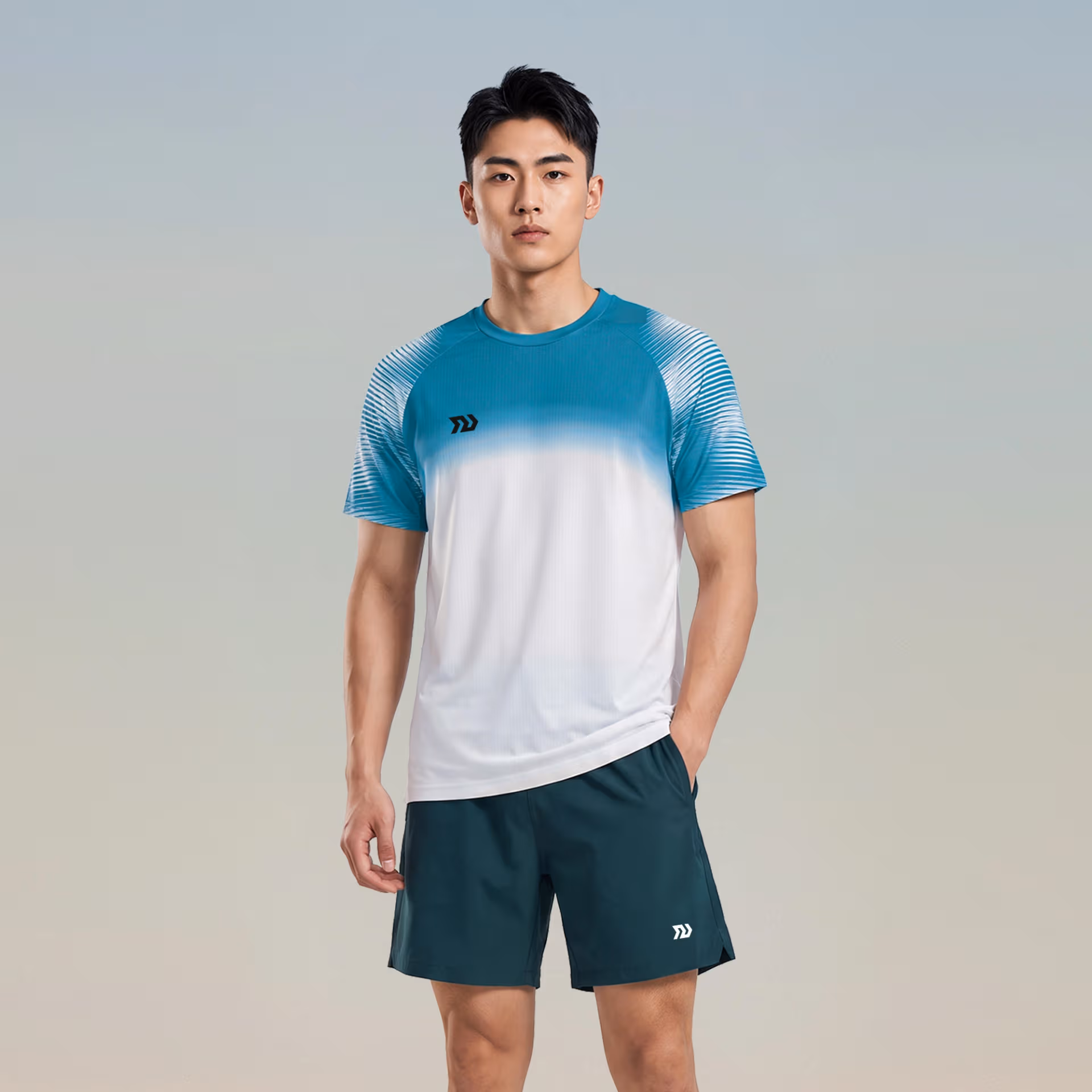 Áo thể thao Nam Bulbal Lumar 02 Trắng Xanh Lá 1