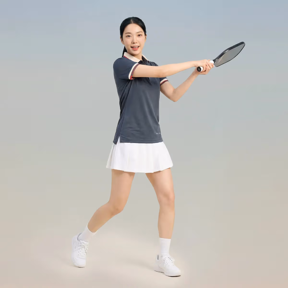 Áo Polo Bulbal Altron 2 Nữ Xám