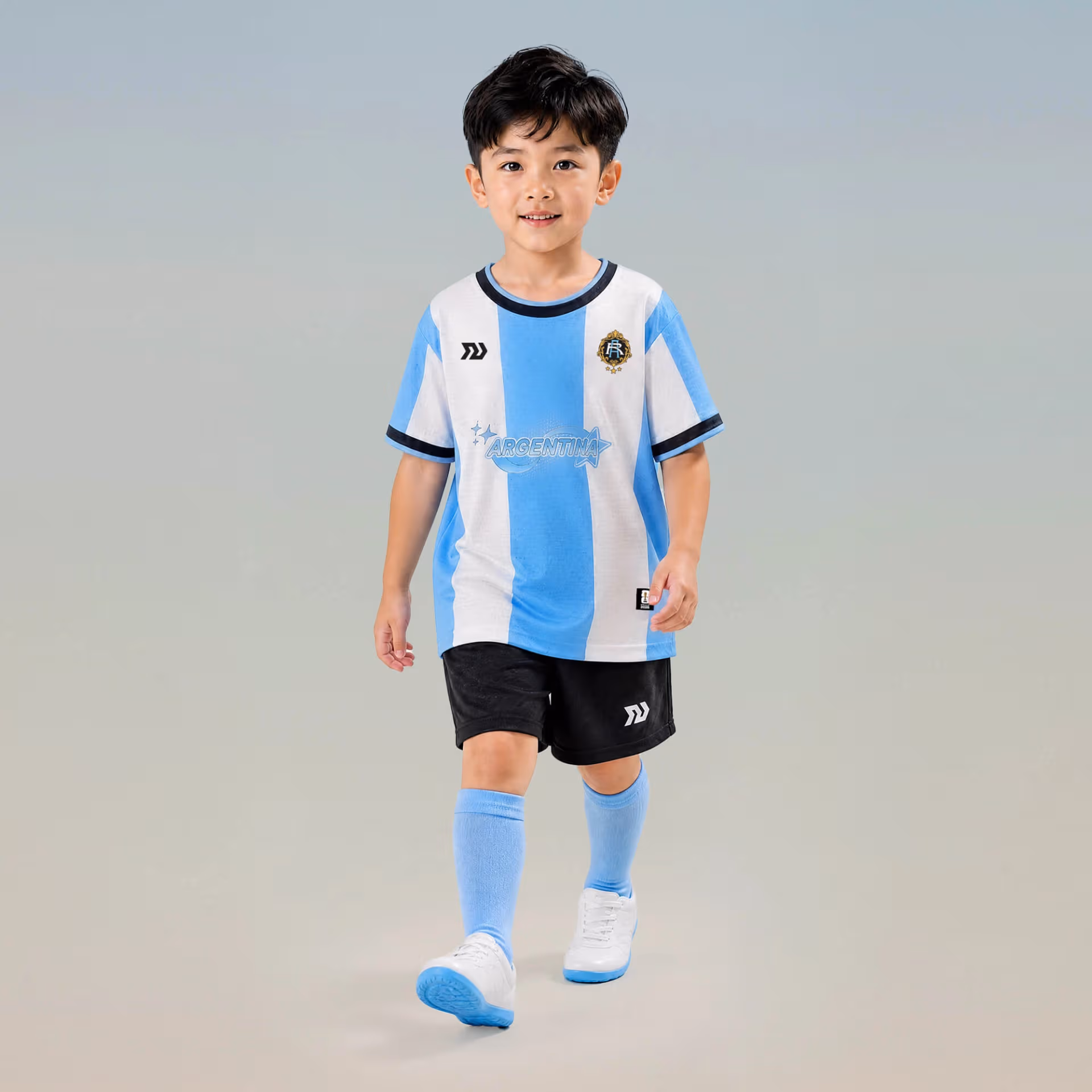 Bulbal Kid WC26 Sọc Trắng Biển 6