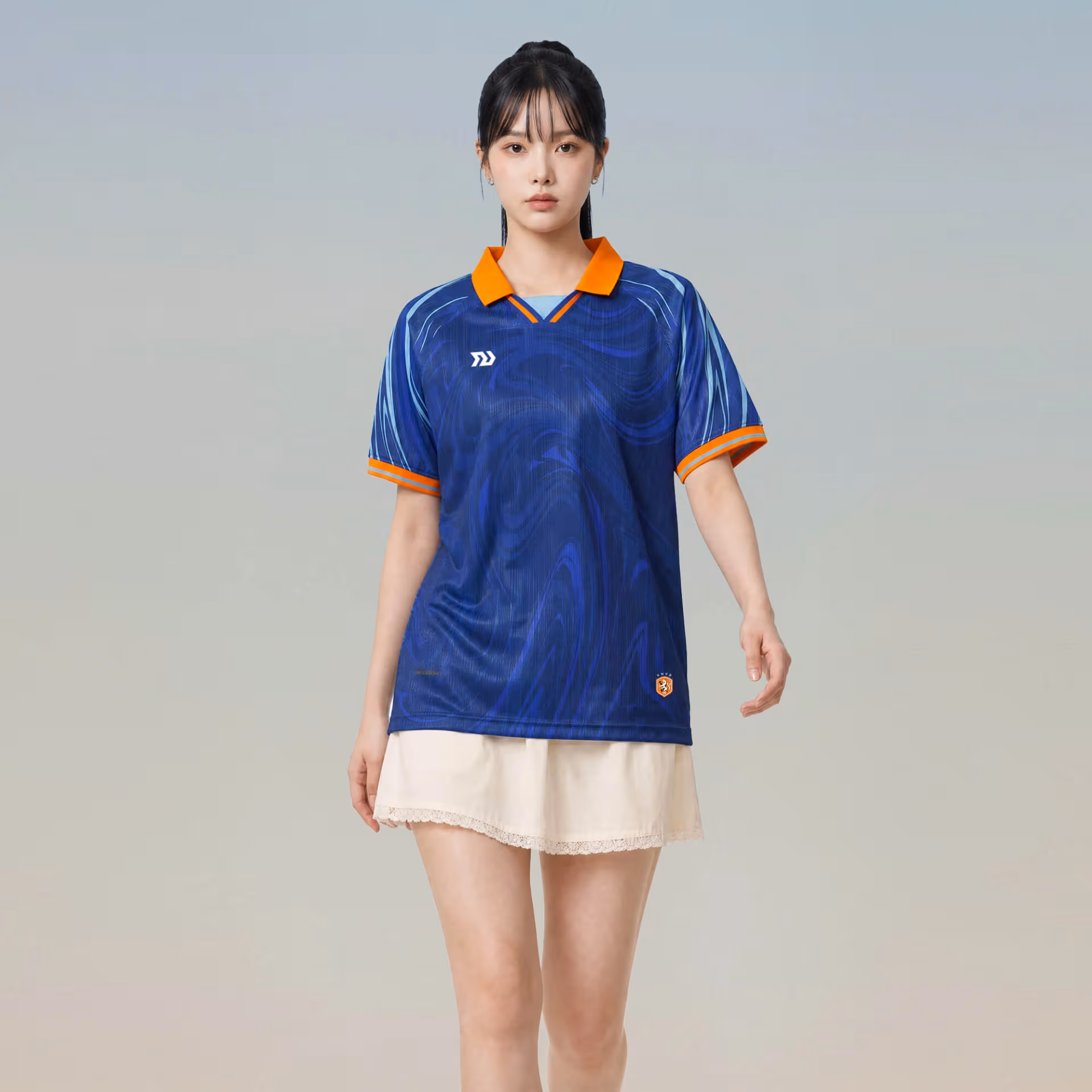 Áo Polo Bulbal Jersey WC26 Cam Navy 2