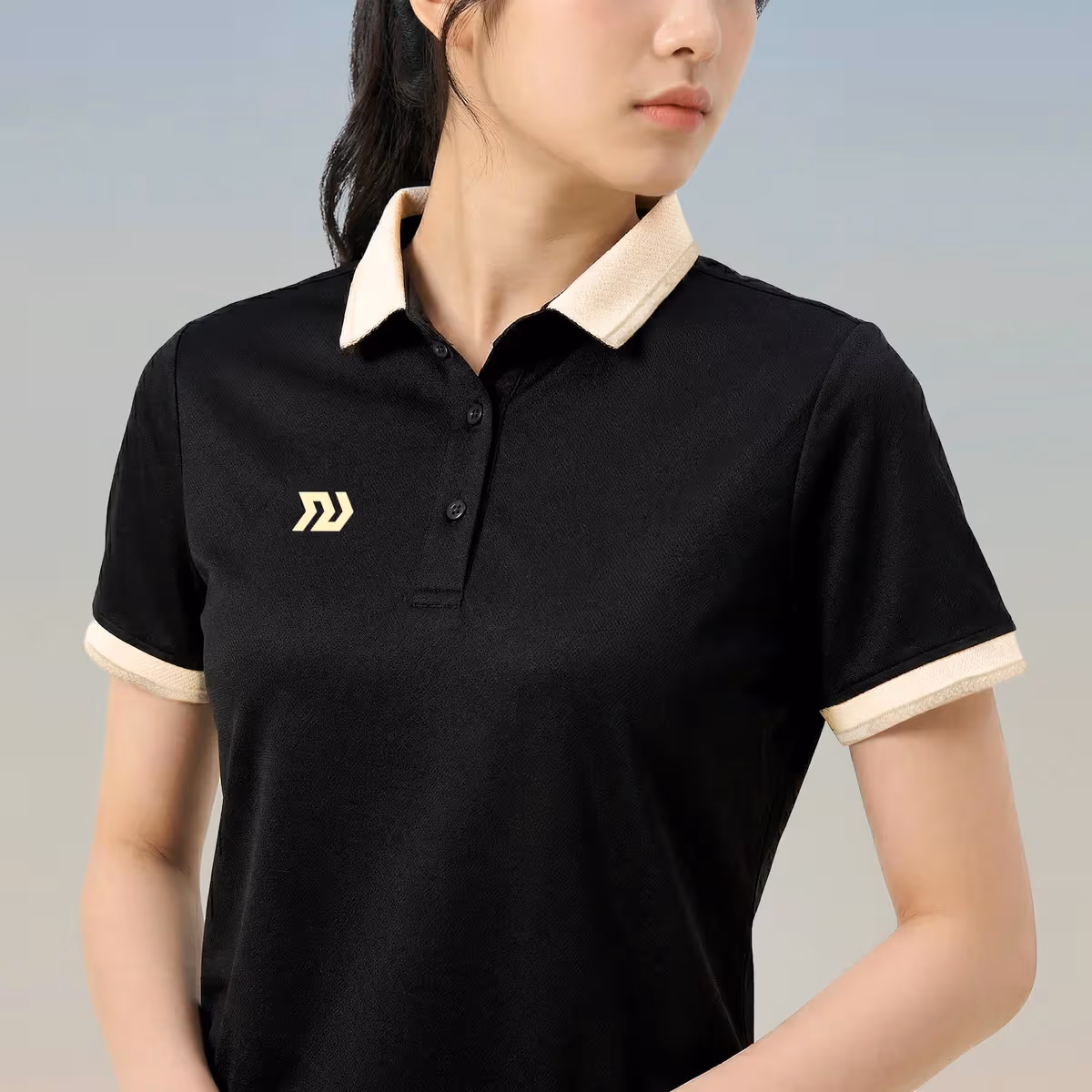 Áo Polo Bulbal Altron 2 Nữ Đen