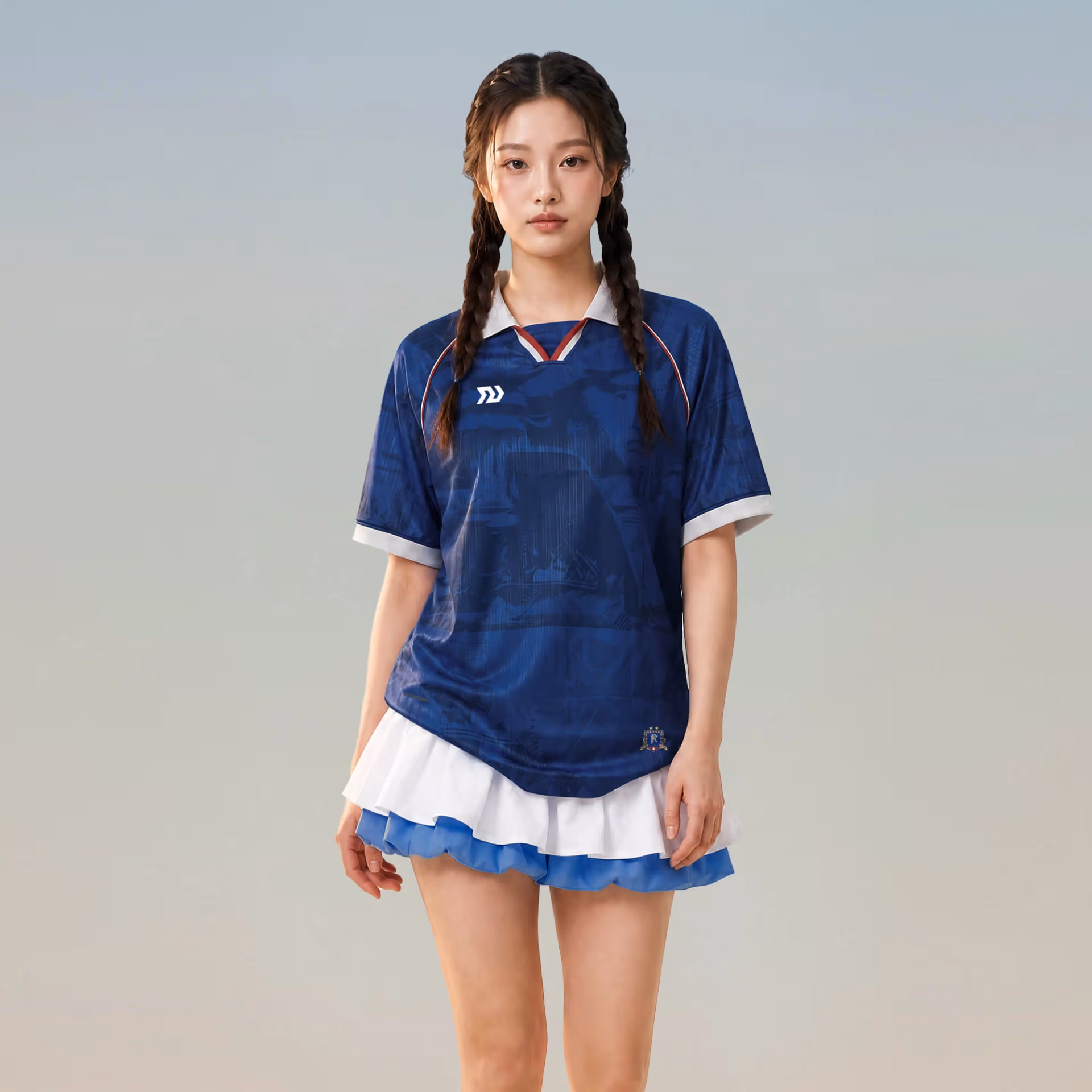 Áo Polo Bulbal Jersey WC26 Xanh Đen 2