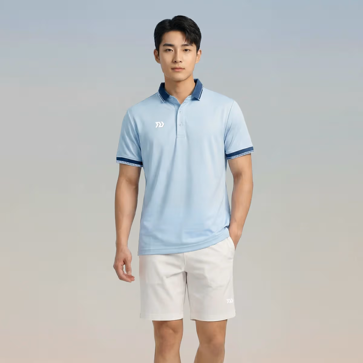 Áo Polo Bulbal Altron 2 Nam Xanh Biển