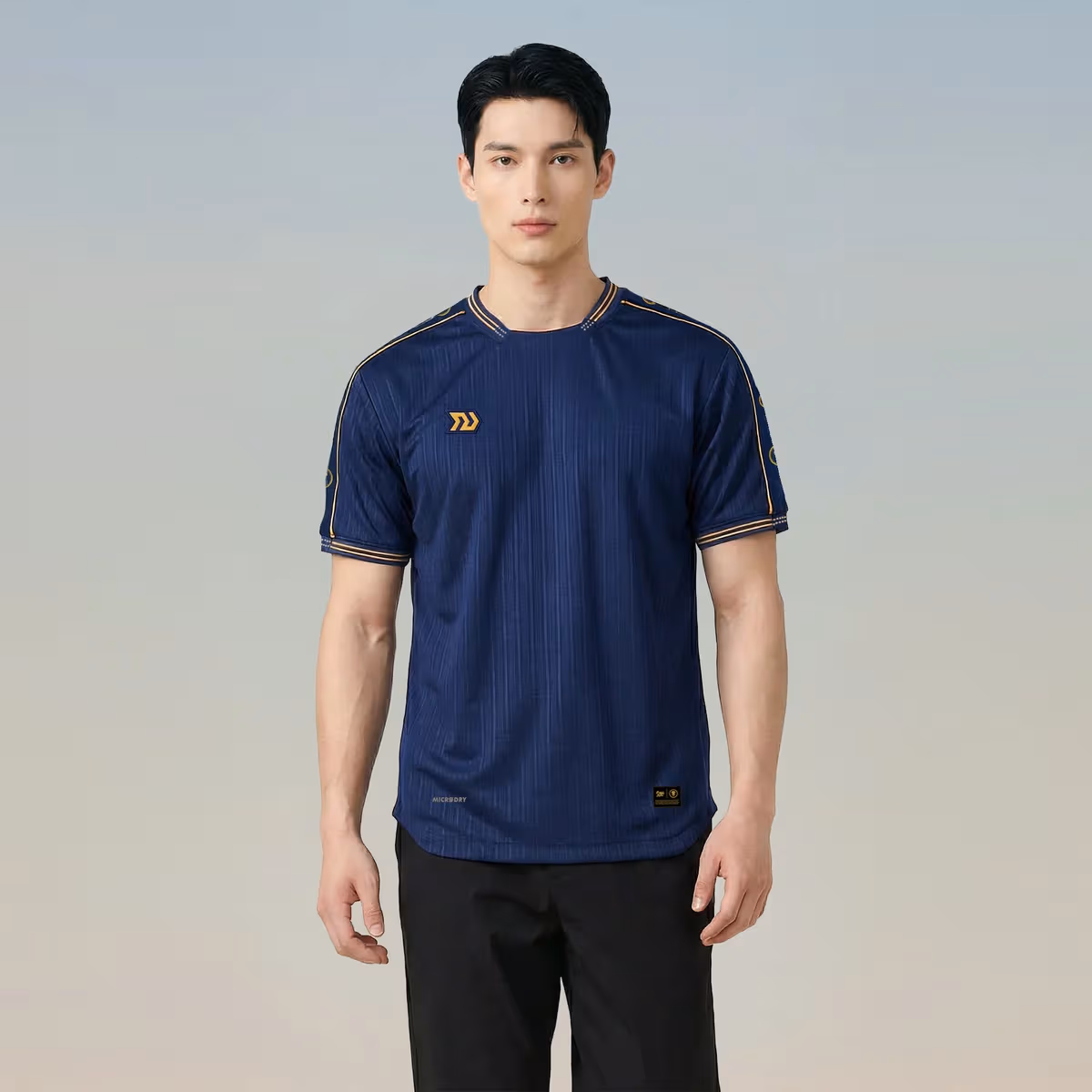 Áo Bóng Đá Retro Bulbal Savory Xanh Đen