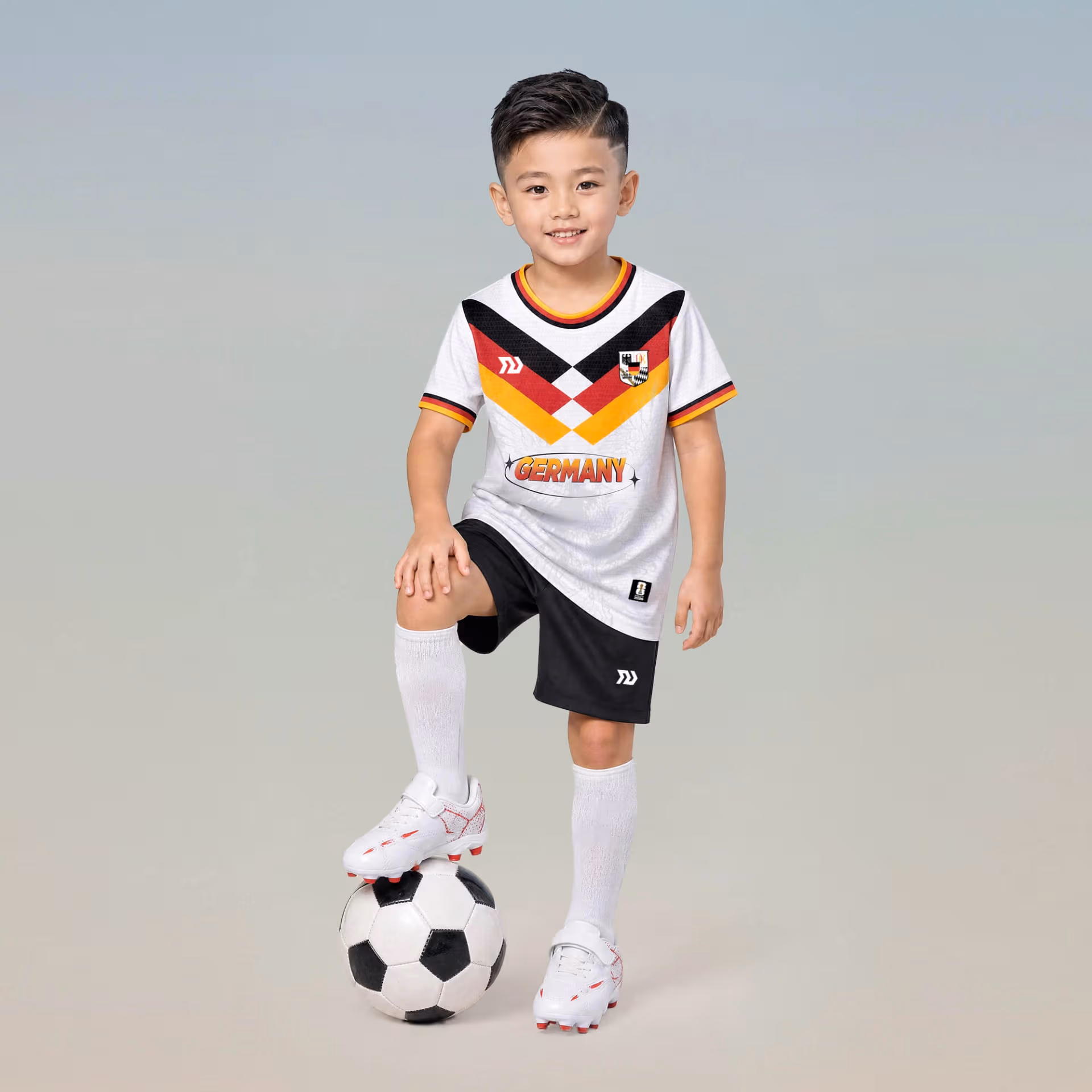Bulbal Kid WC26 Trắng Đen 7