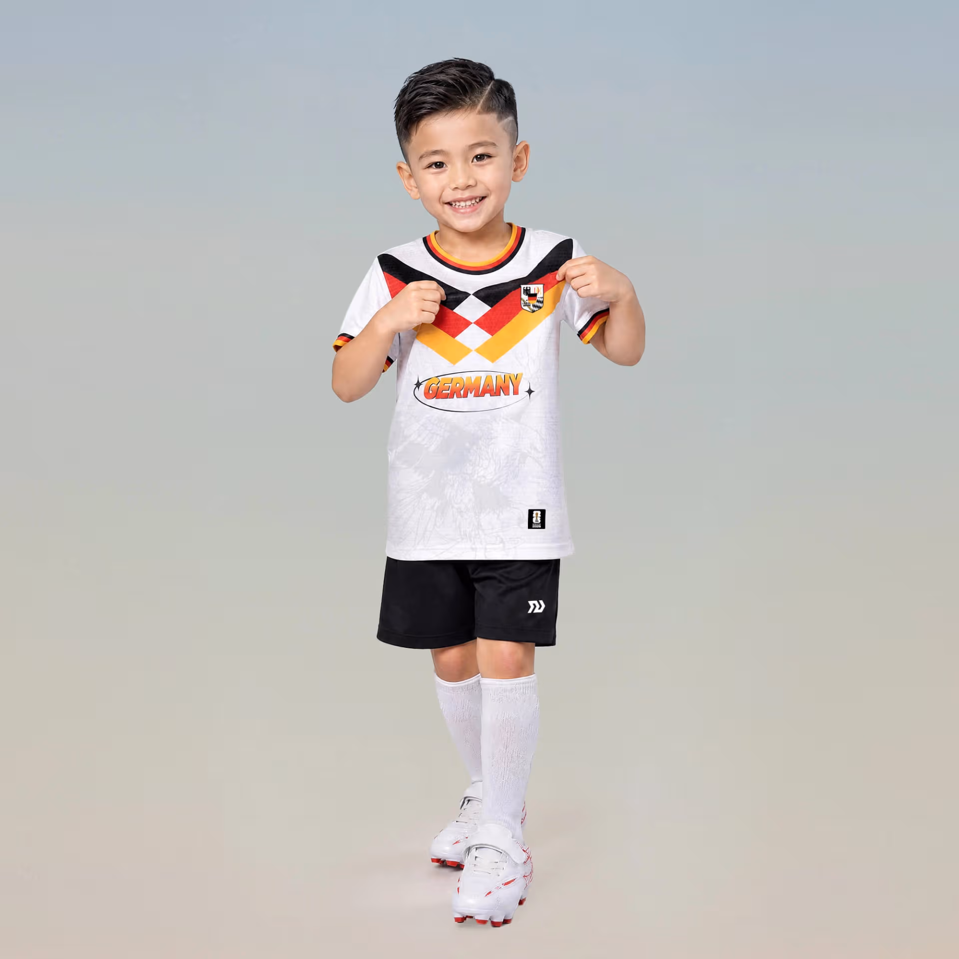 Bulbal Kid WC26 Trắng Đen 6