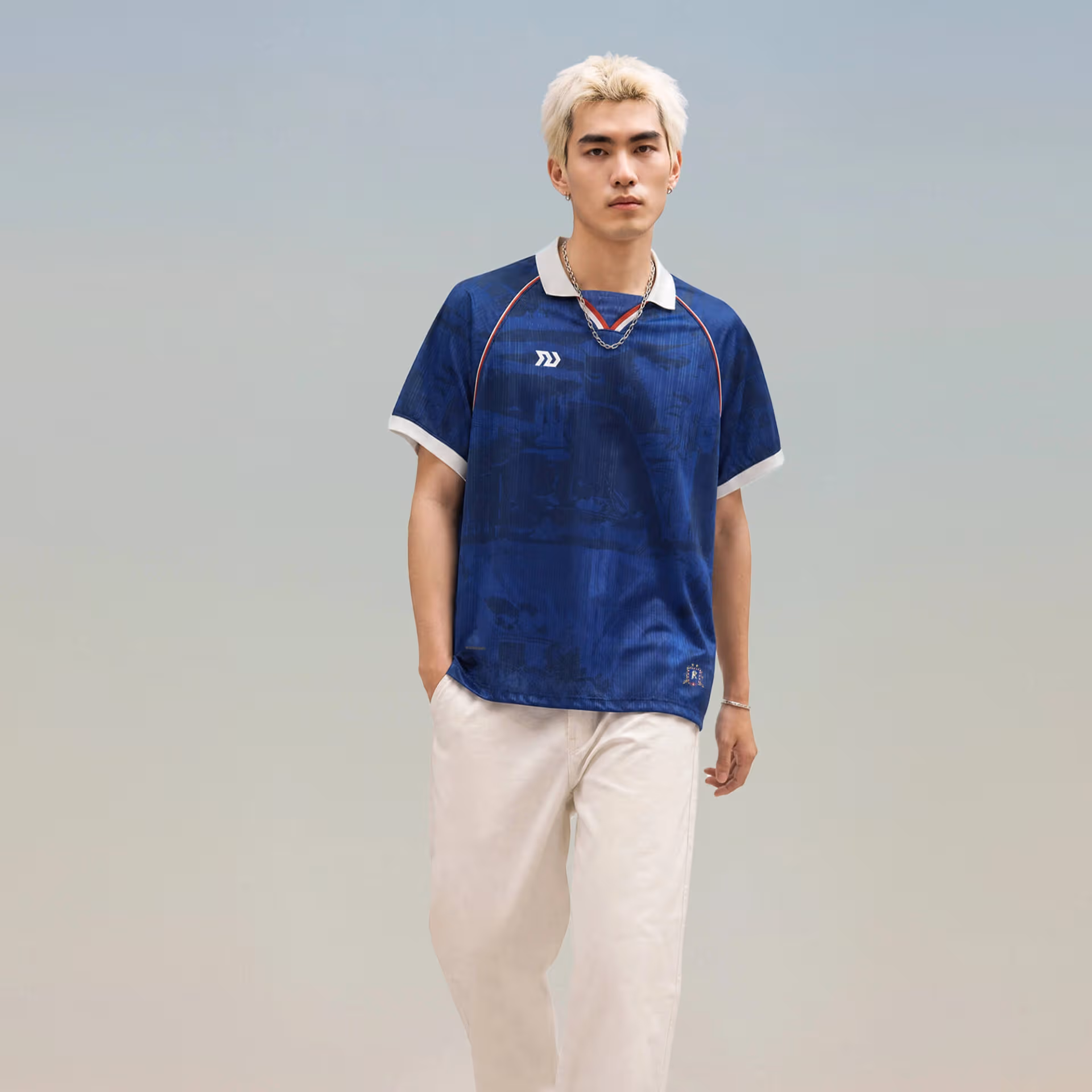 Áo Polo Bulbal Jersey WC26 Xanh Đen 1