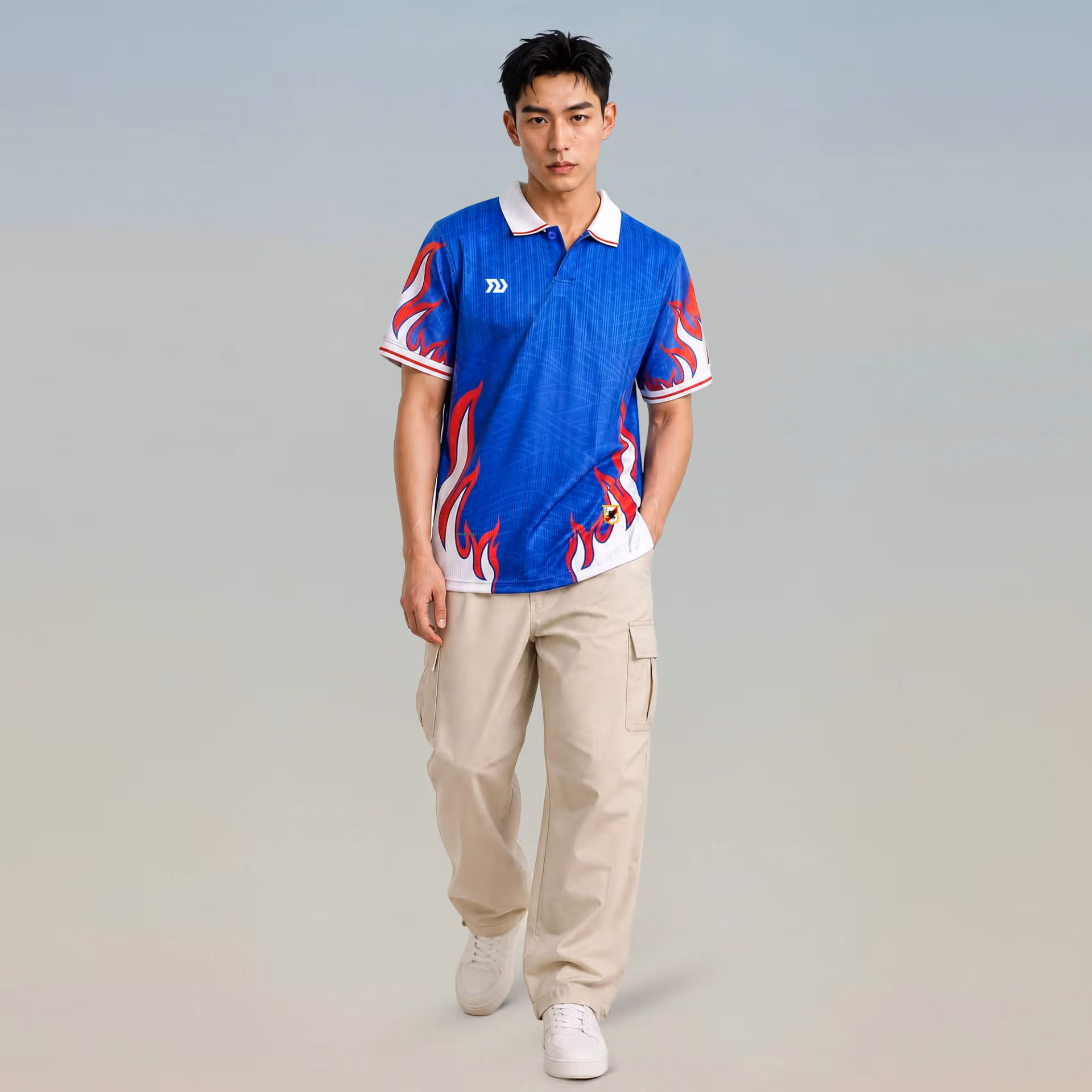 Áo Polo Bulbal Jersey WC26 Xanh Bích 7