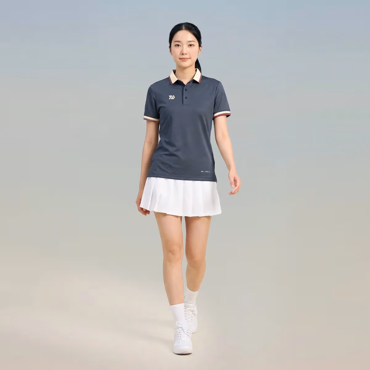 Áo Polo Bulbal Altron 2 Nữ Xám