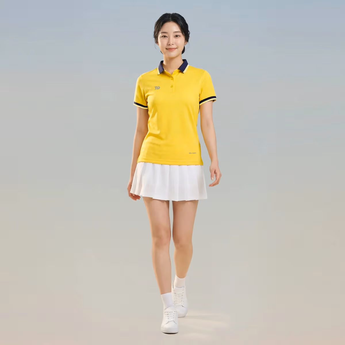 Áo Polo Bulbal Altron 2 Nữ Vàng