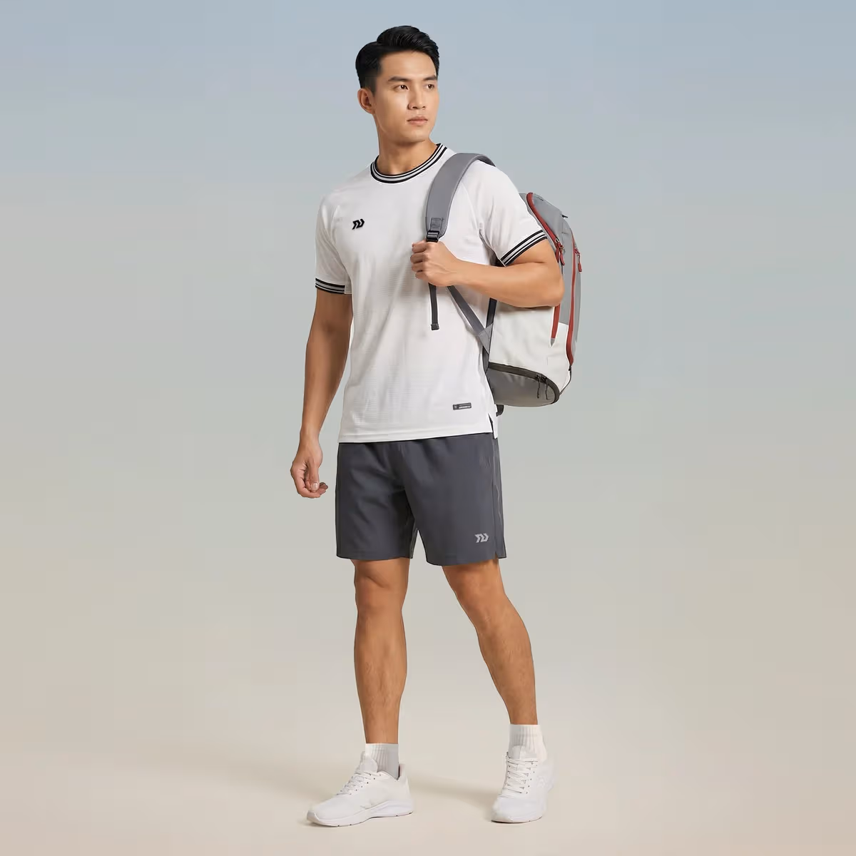 Quần Short Thể Thao Bulbal Waso 18 Xám Đá