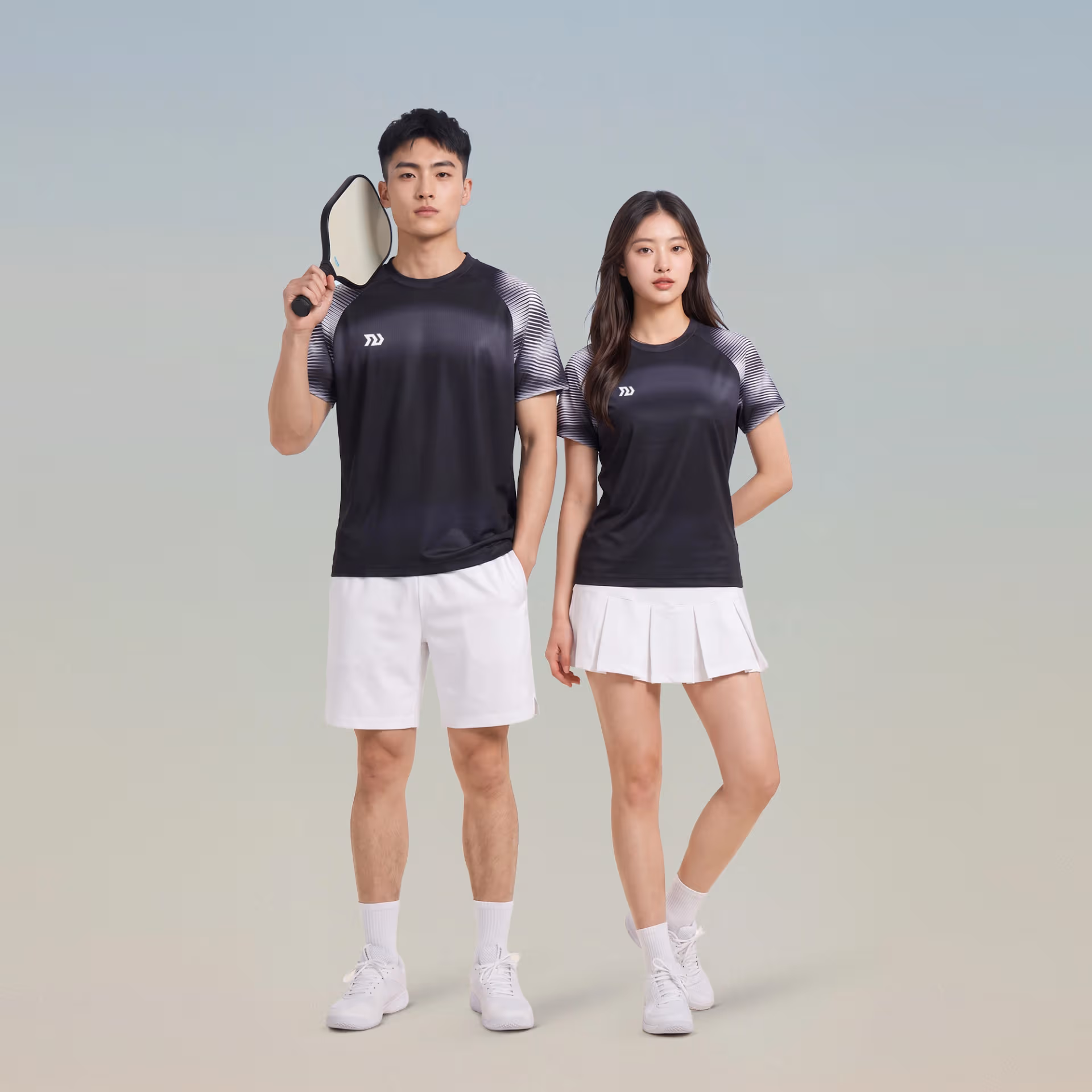 Áo thể thao Nữ Bulbal Lumar 02 Đen Xám 8