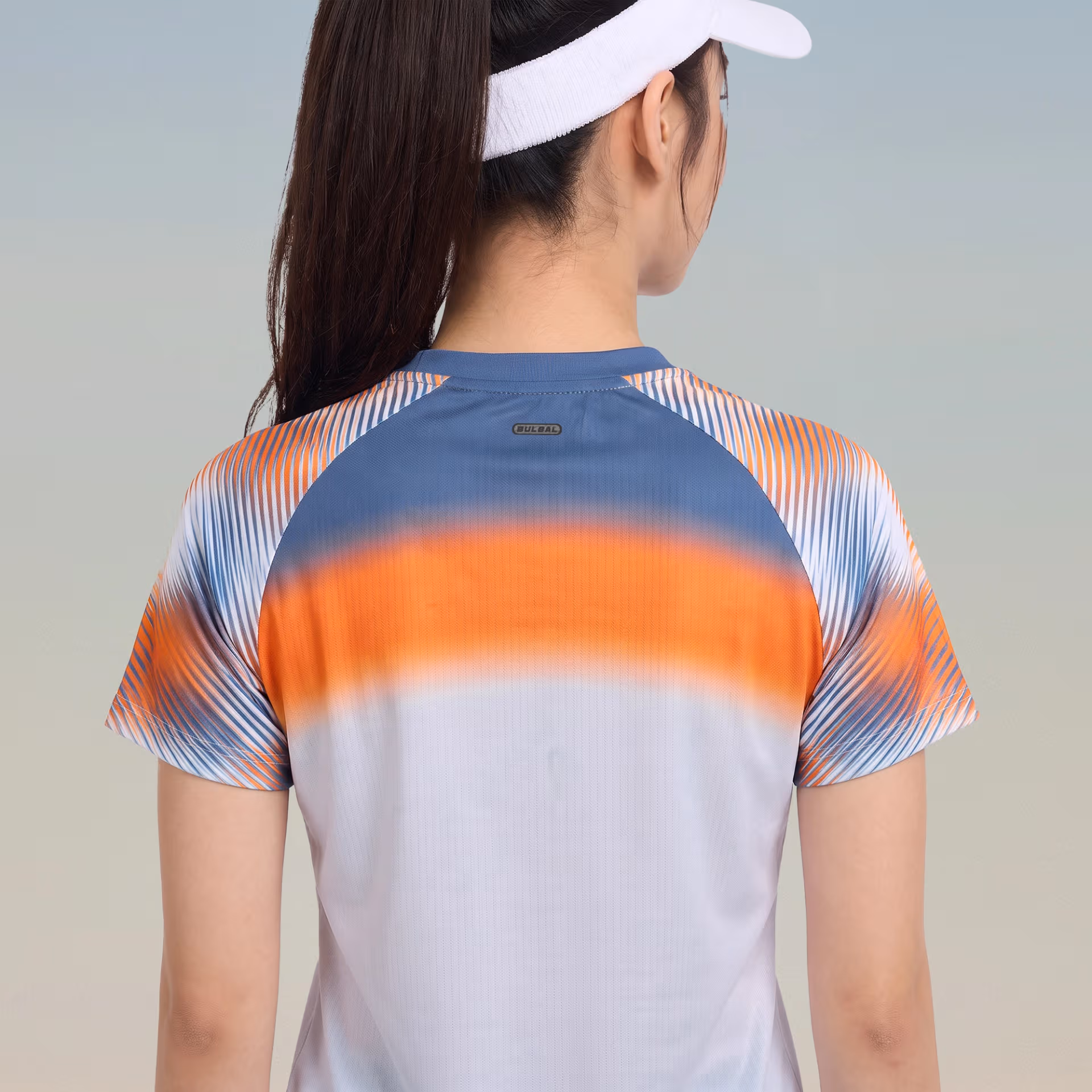 Áo thể thao Nữ Bulbal Lumar 02 Xám Cam 4