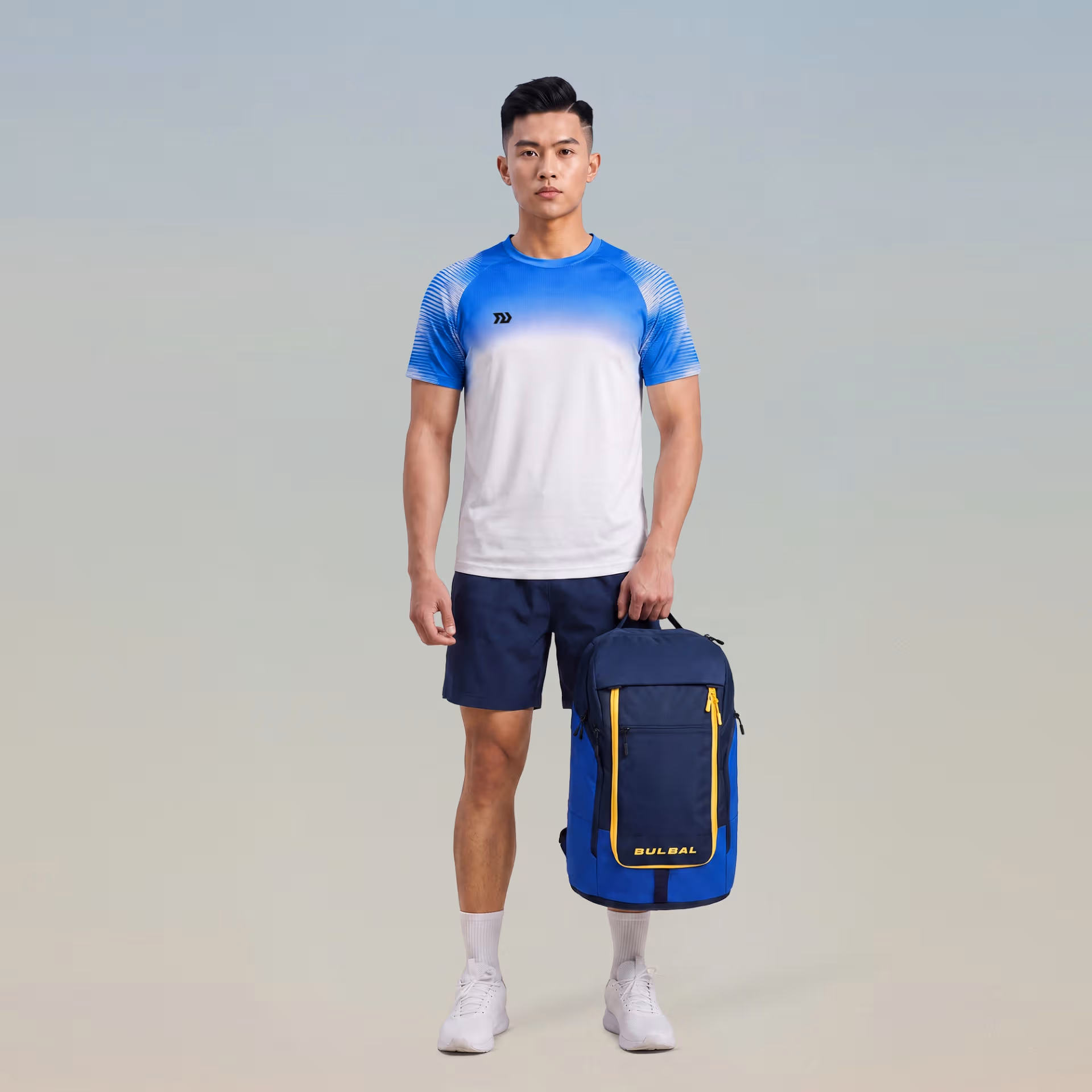 Áo thể thao Nam Bulbal Lumar 02 Trắng Ya 6