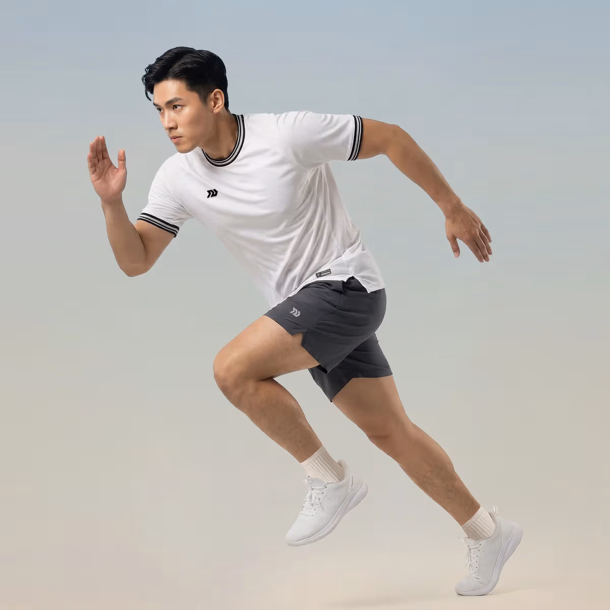 Quần Short Thể Thao Bulbal Waso 18 Xám Đá