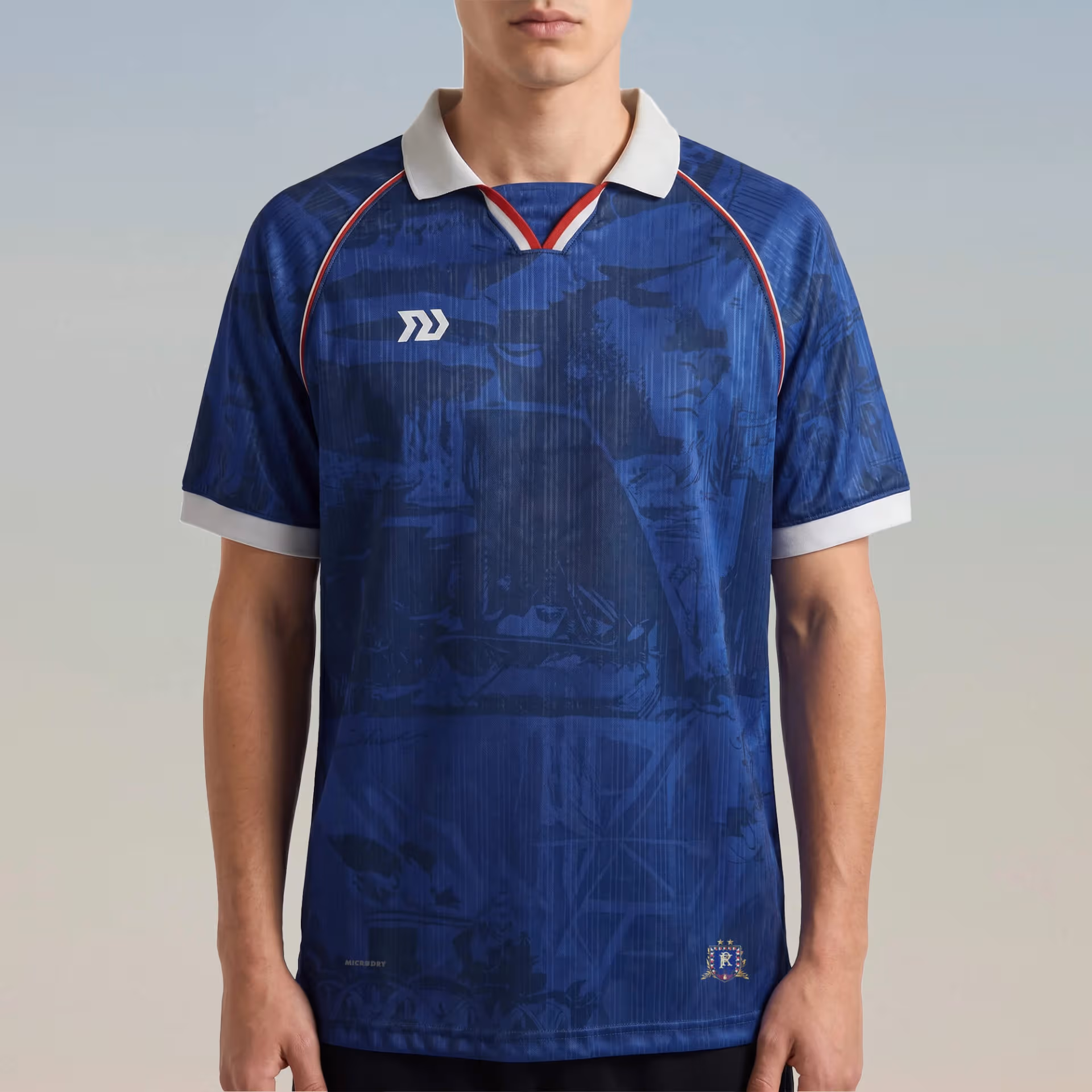 Áo Polo Bulbal Jersey WC26 Xanh Đen 3