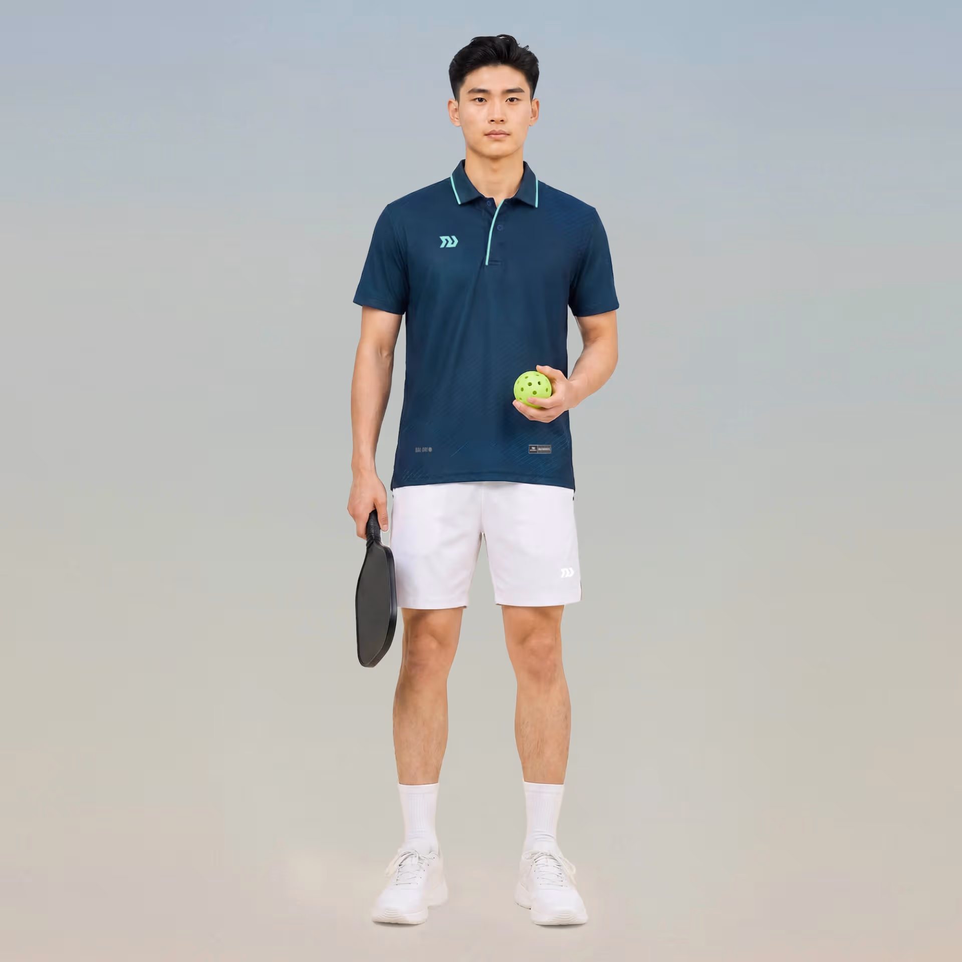 Áo thể thao cổ trụ Nam Bulbal Draco Lông Công 7