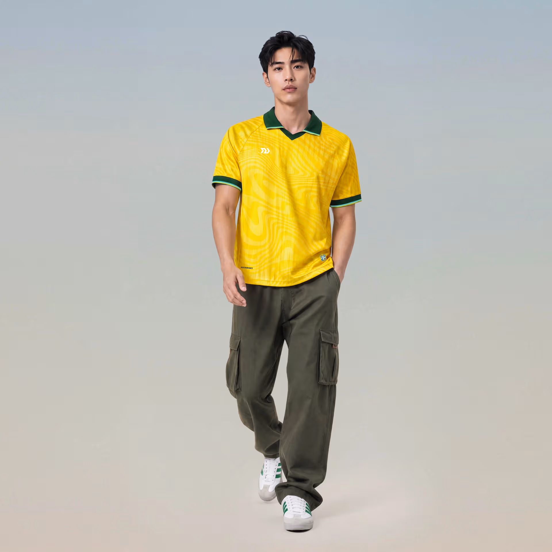 Áo Polo Bulbal Jersey WC26 Vàng 7