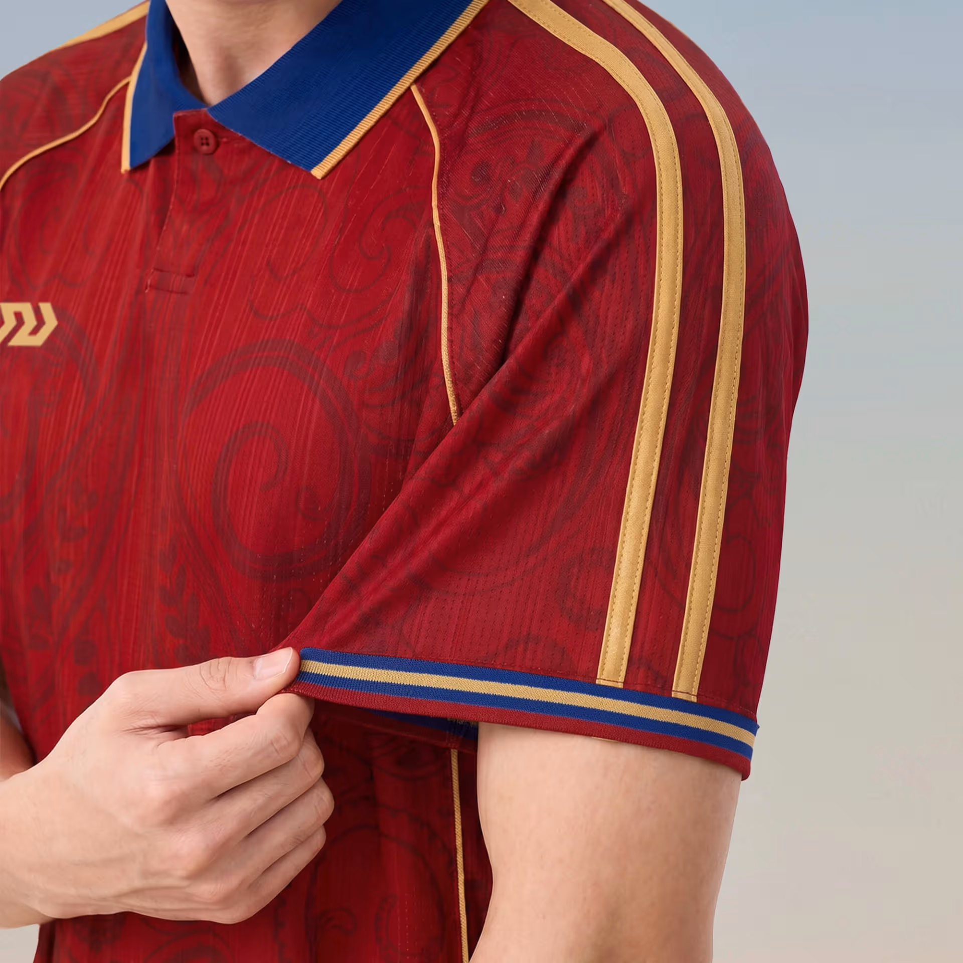 Áo Polo Bulbal Jersey WC26 Đỏ 4