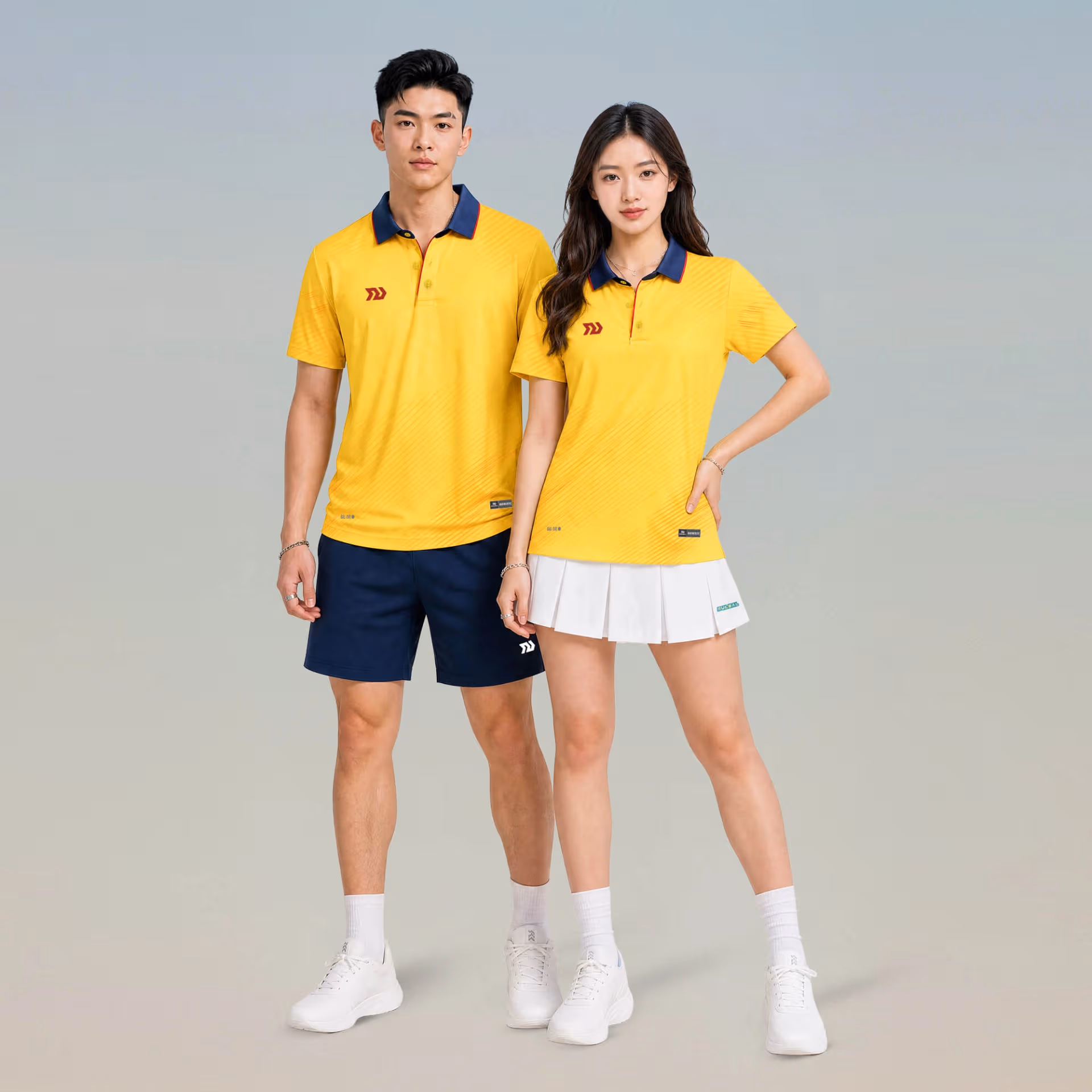 Áo thể thao cổ trụ Nam Bulbal Draco Vàng 8